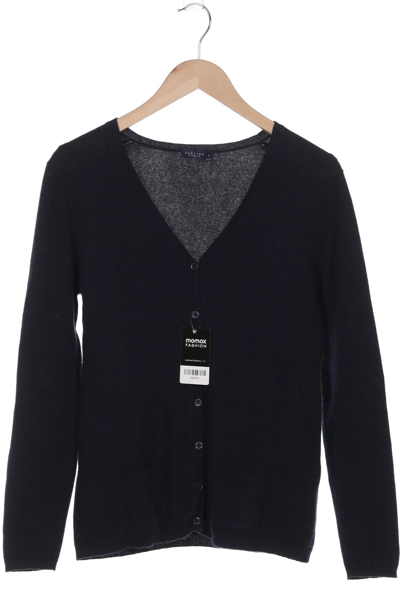 

darling harbour Damen Strickjacke, marineblau, Gr. 42