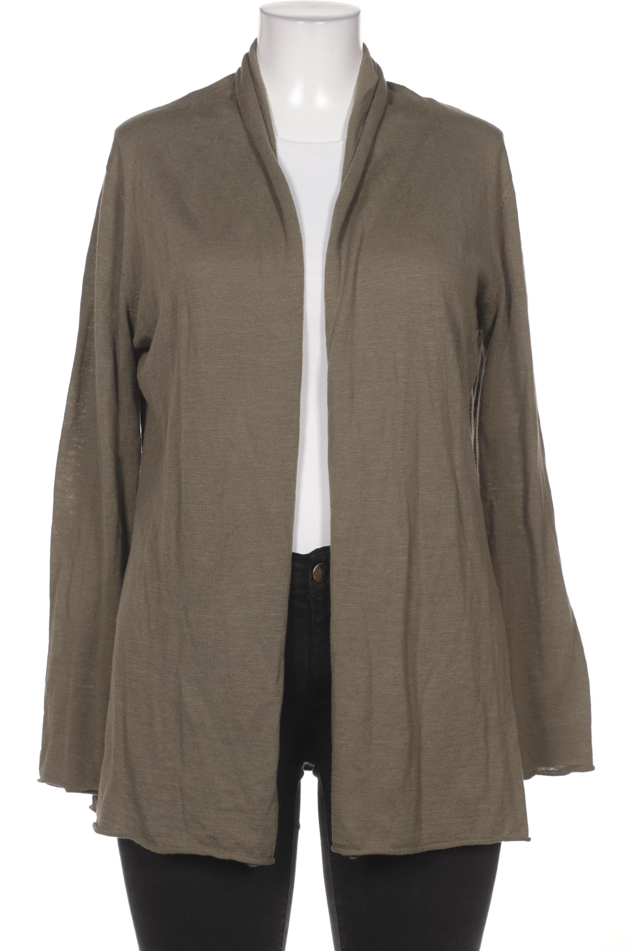

darling harbour Damen Strickjacke, grün, Gr. 44