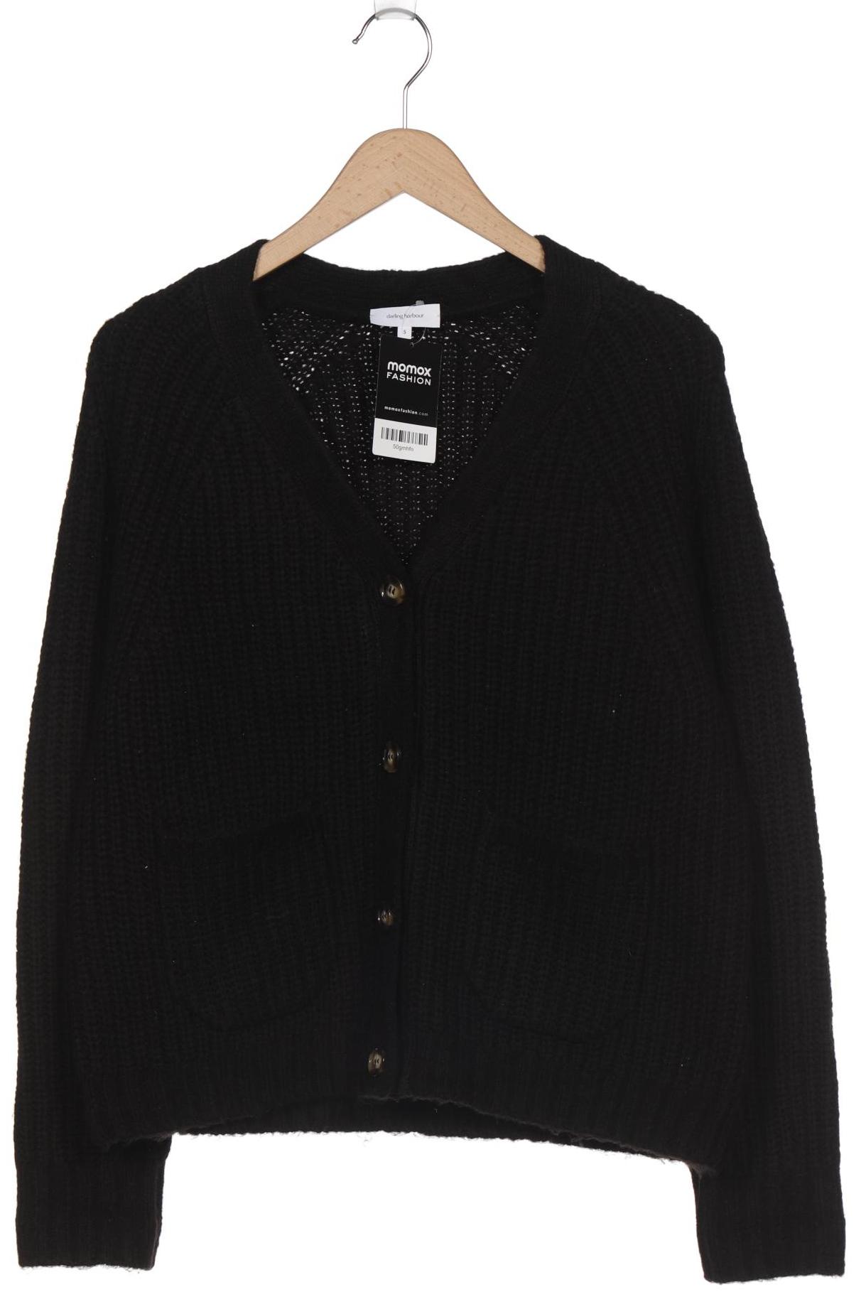 

darling harbour Damen Strickjacke, schwarz