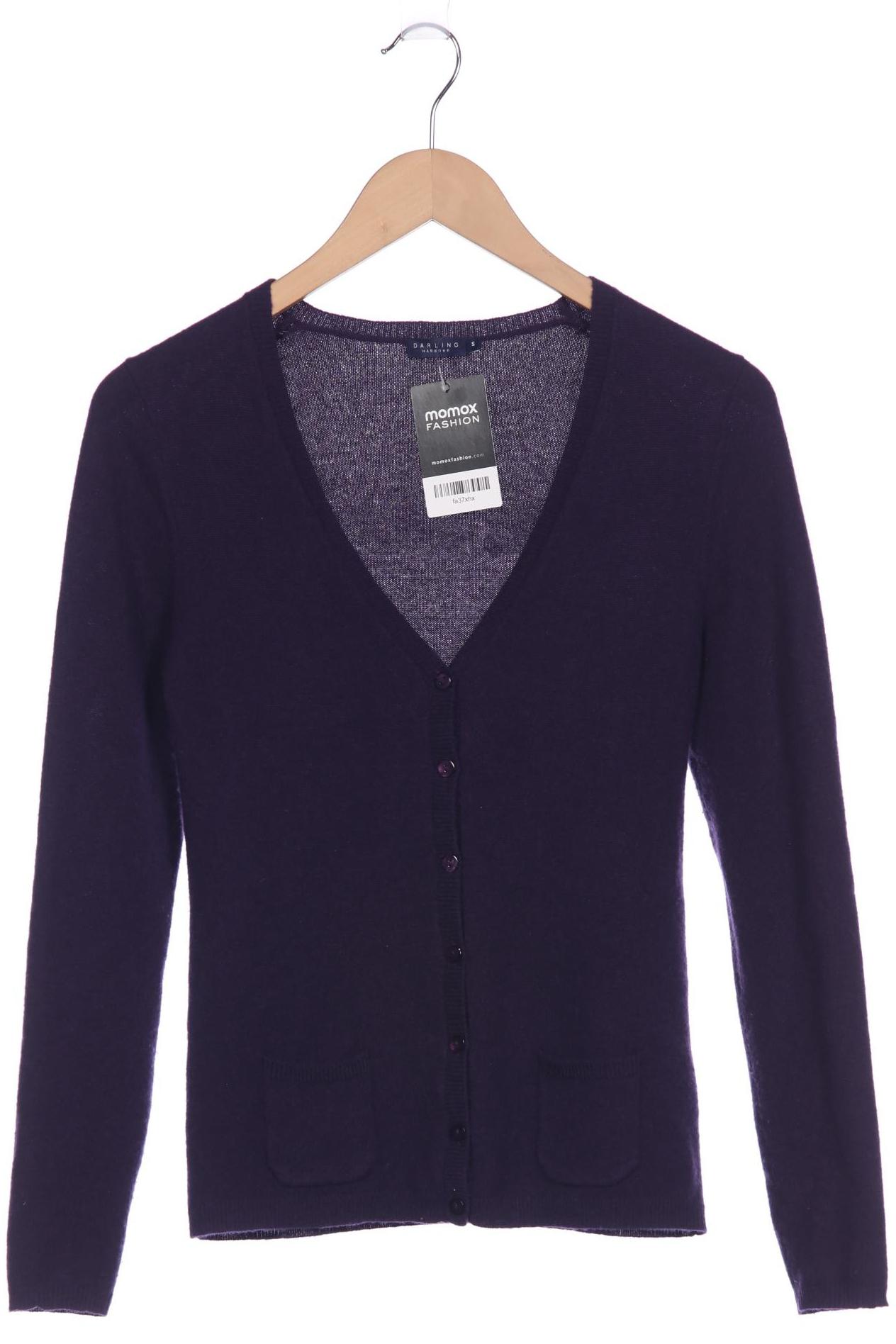 

darling harbour Damen Strickjacke, flieder, Gr. 36