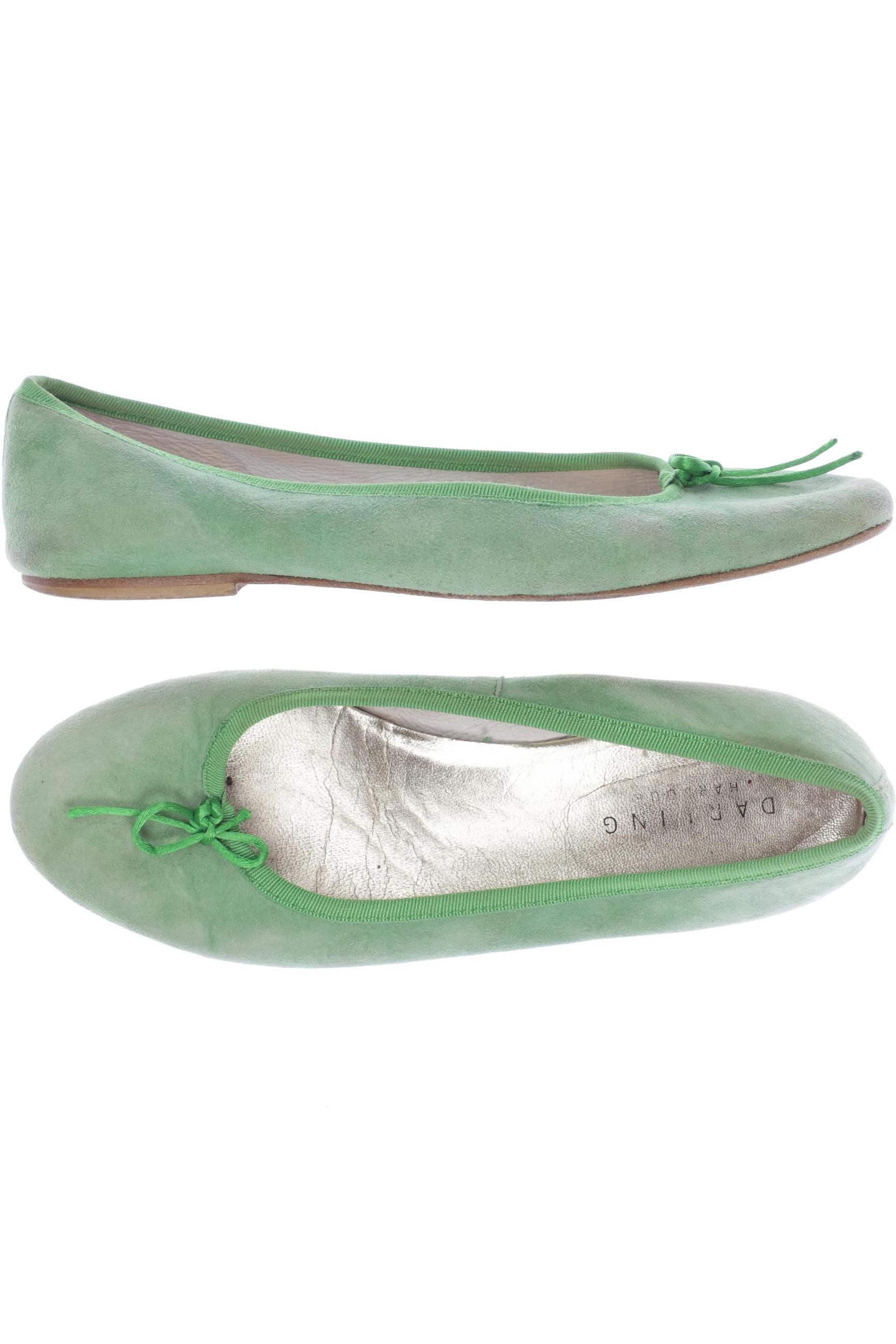 

darling harbour Damen Ballerinas, grün, Gr. 38