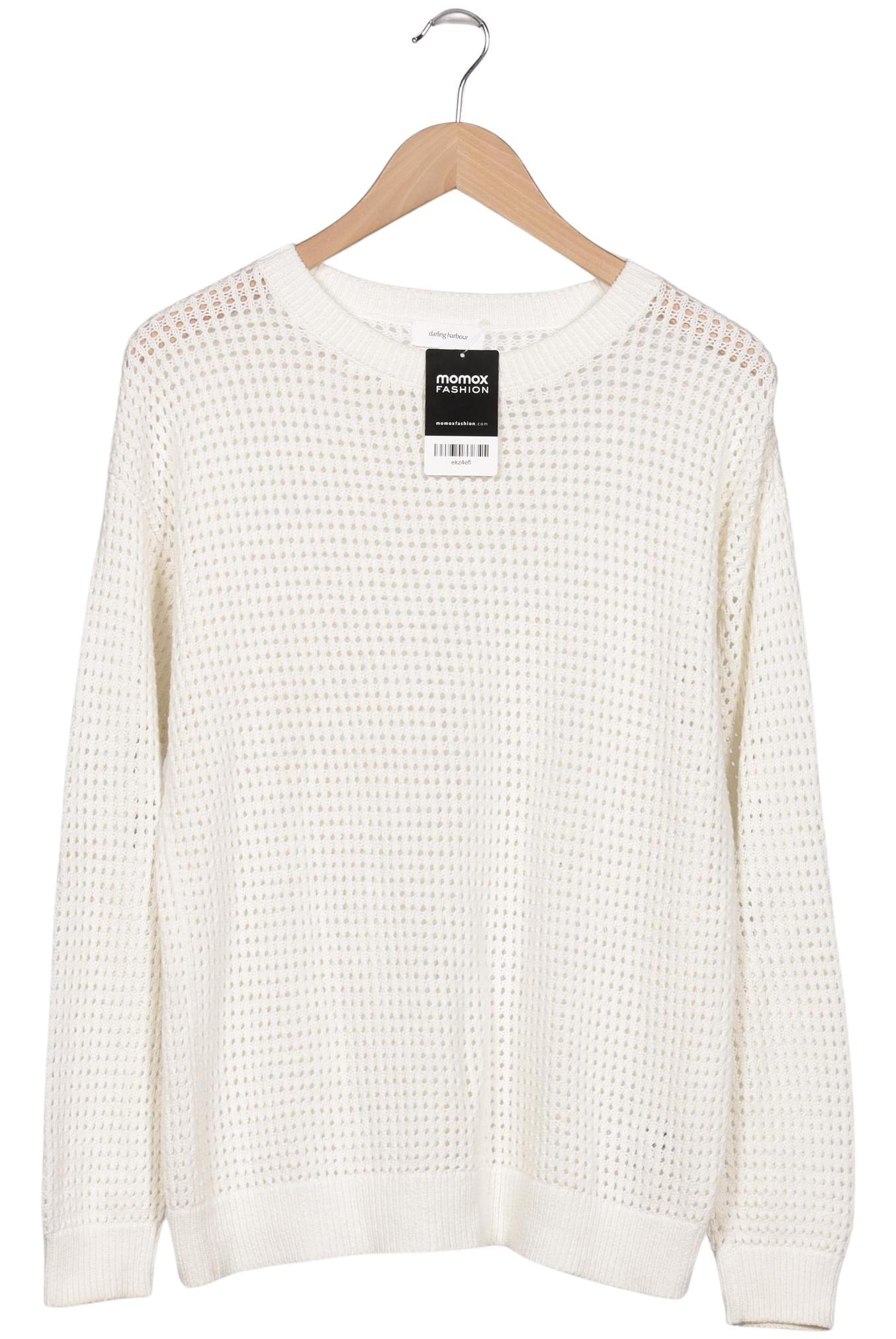 

darling harbour Damen Pullover, cremeweiß, Gr. 42