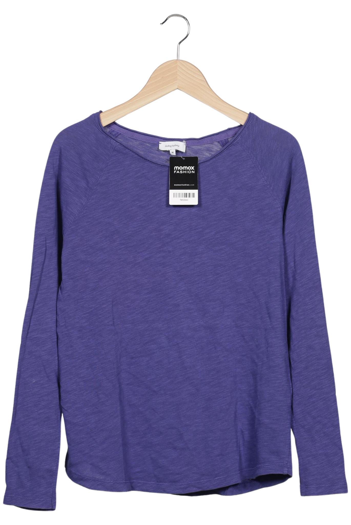 

darling harbour Damen Langarmshirt, flieder, Gr. 38