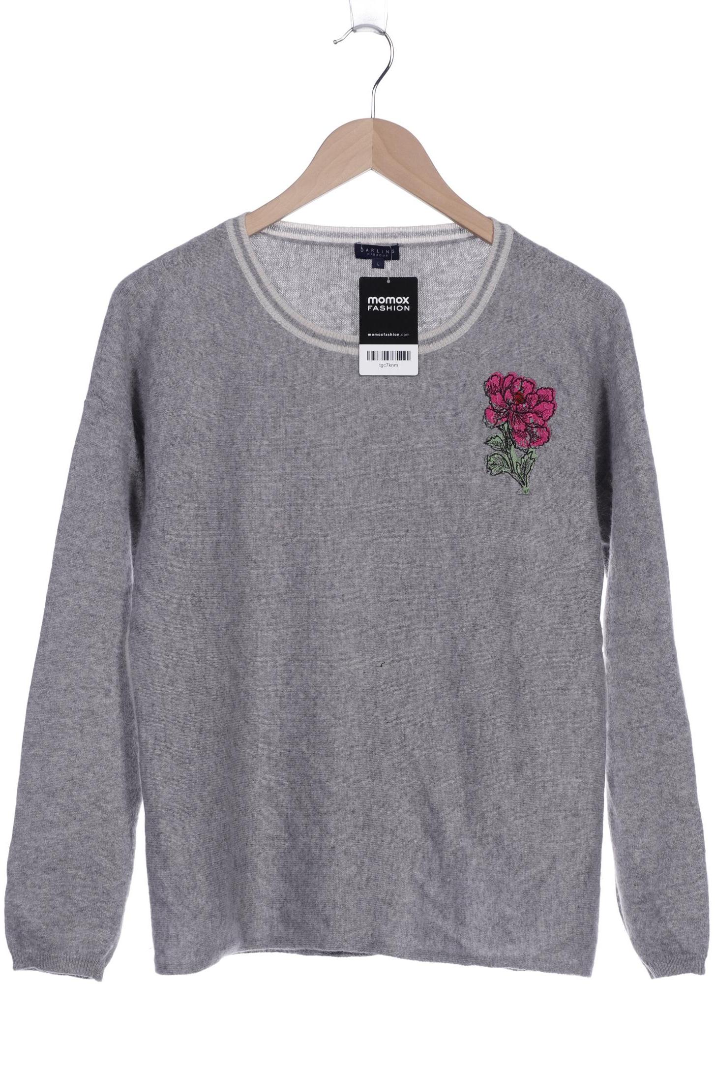 

darling harbour Damen Pullover, grau, Gr. 42