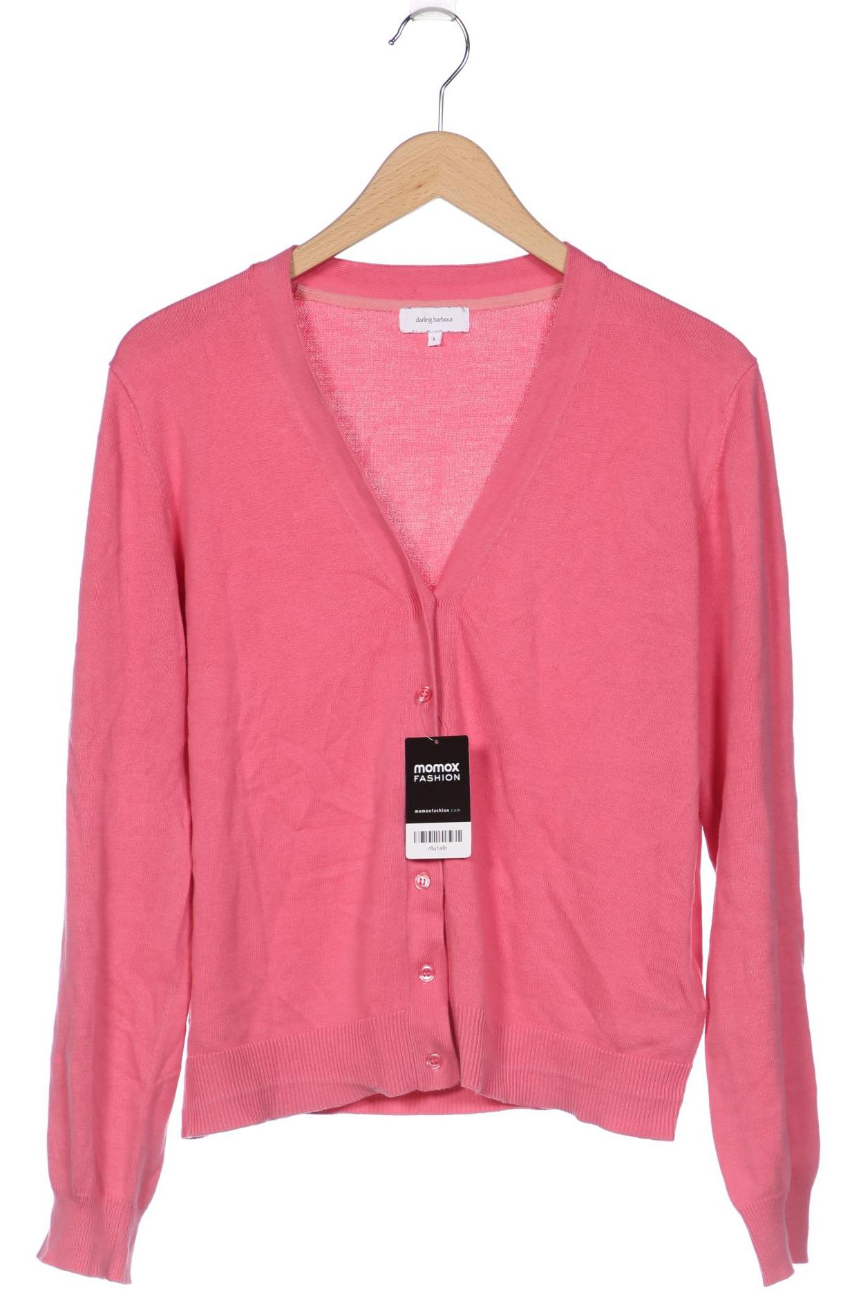 

darling harbour Damen Strickjacke, pink, Gr. 42