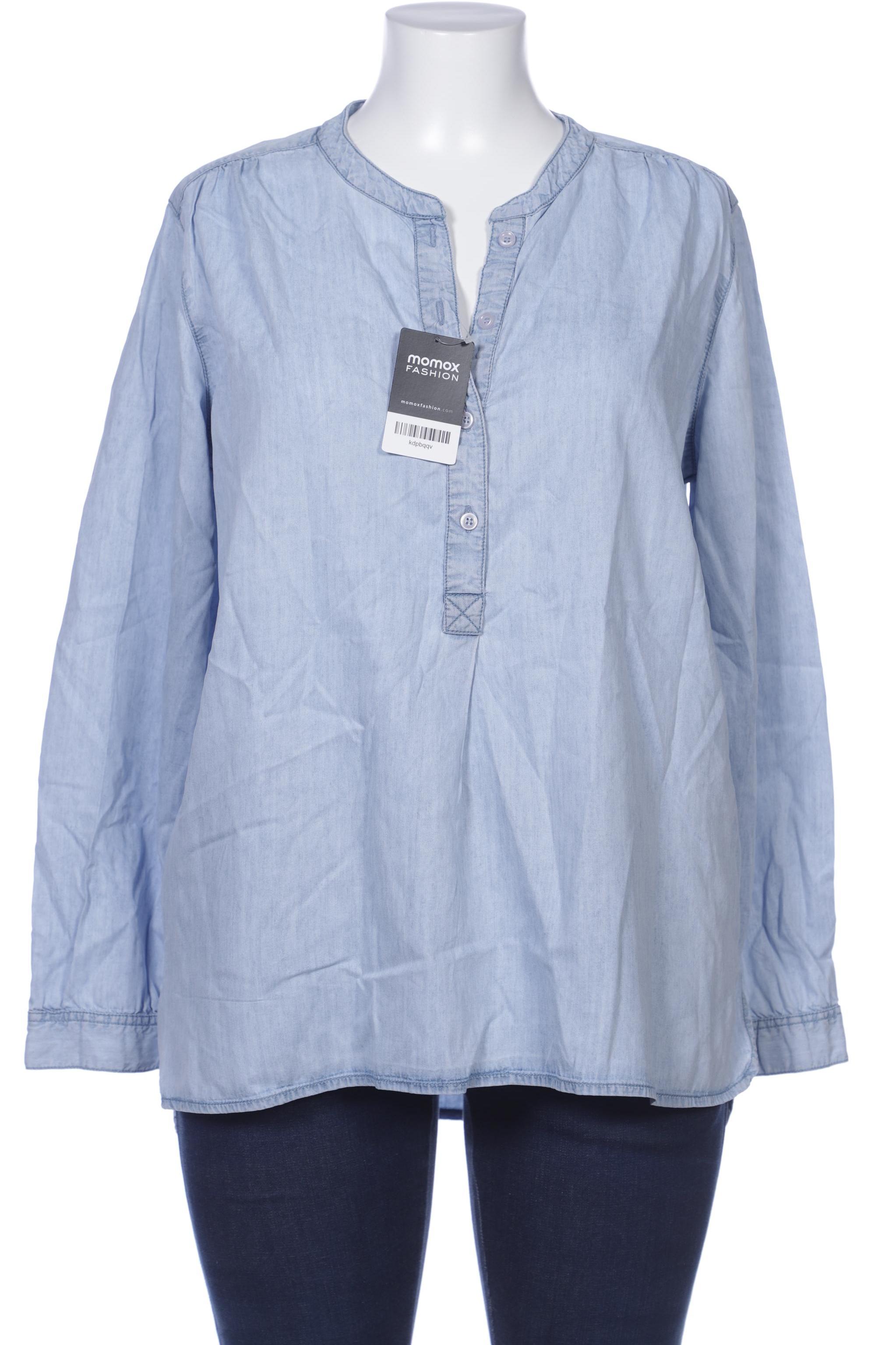 

darling harbour Damen Bluse, hellblau, Gr. 46