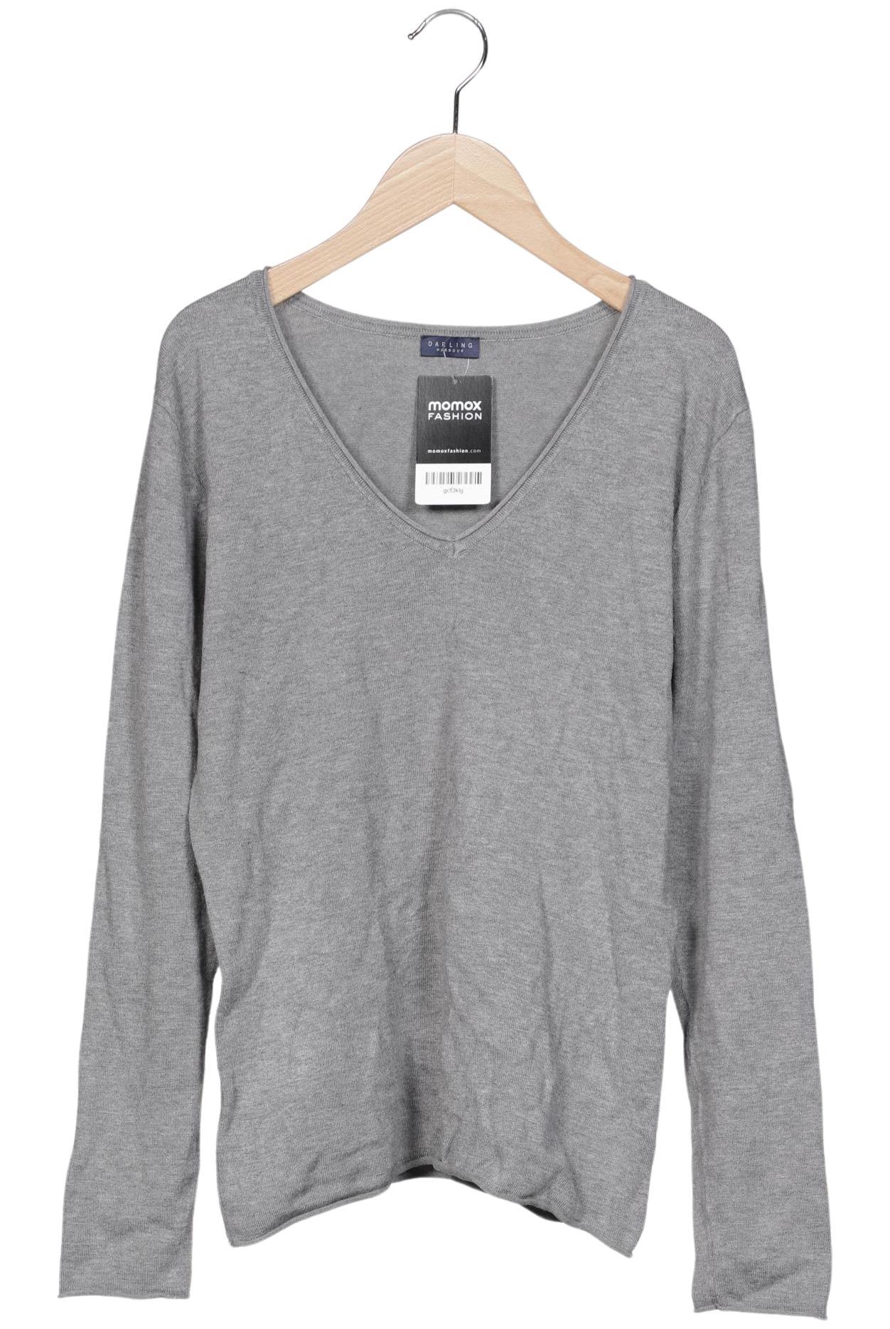 

darling harbour Damen Pullover, grau, Gr. 38