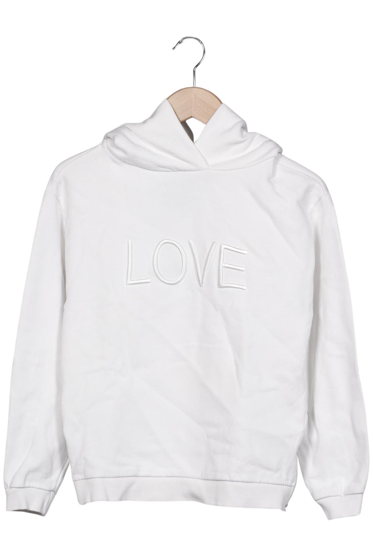 

darling harbour Damen Kapuzenpullover, weiß, Gr. 34