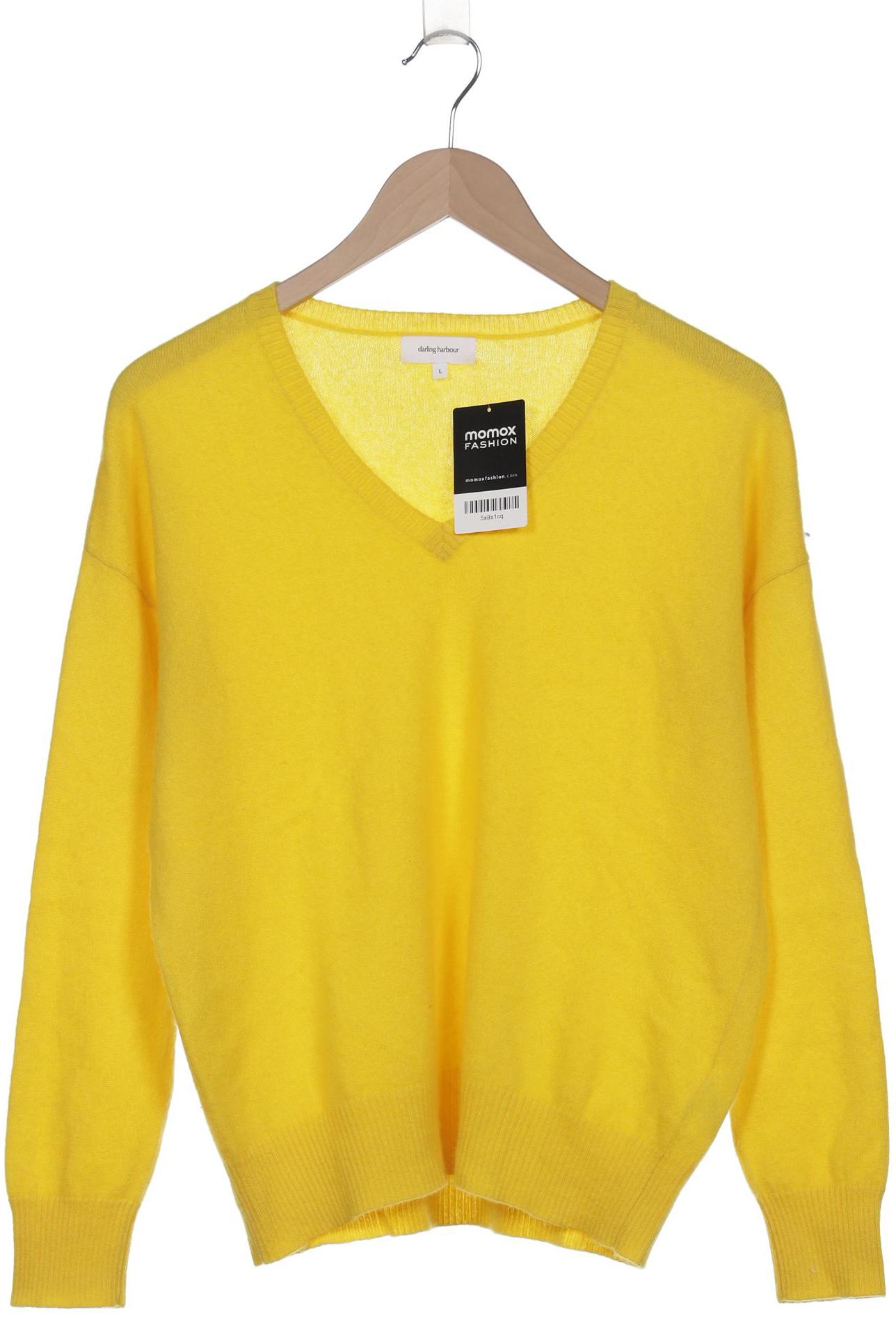 

darling harbour Damen Pullover, gelb, Gr. 42