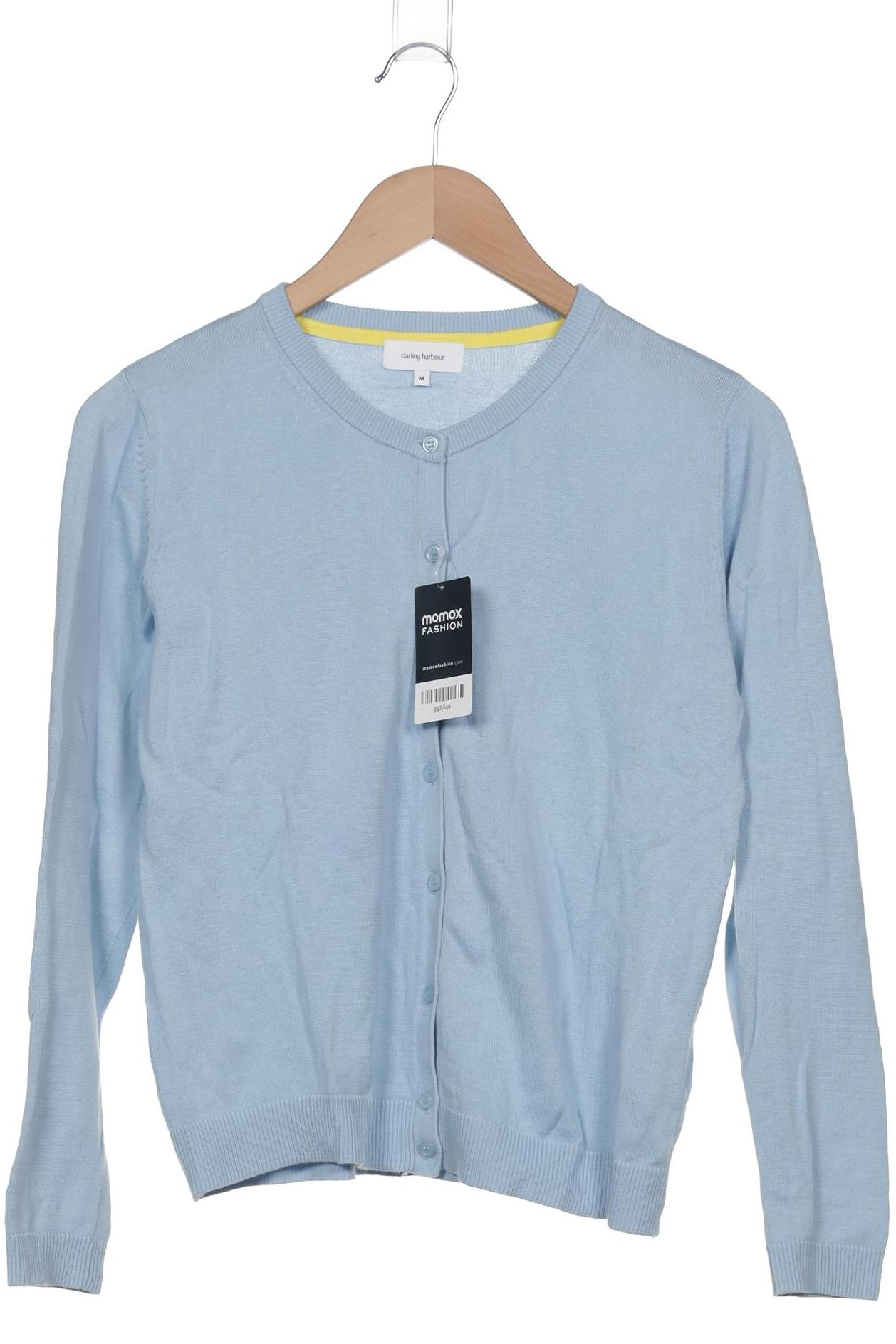 

darling harbour Damen Strickjacke, hellblau, Gr. 38