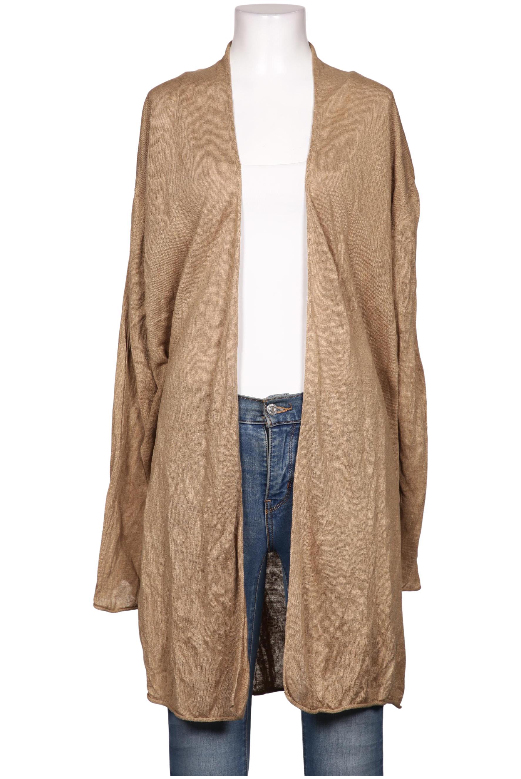 

darling harbour Damen Strickjacke, beige, Gr. 38