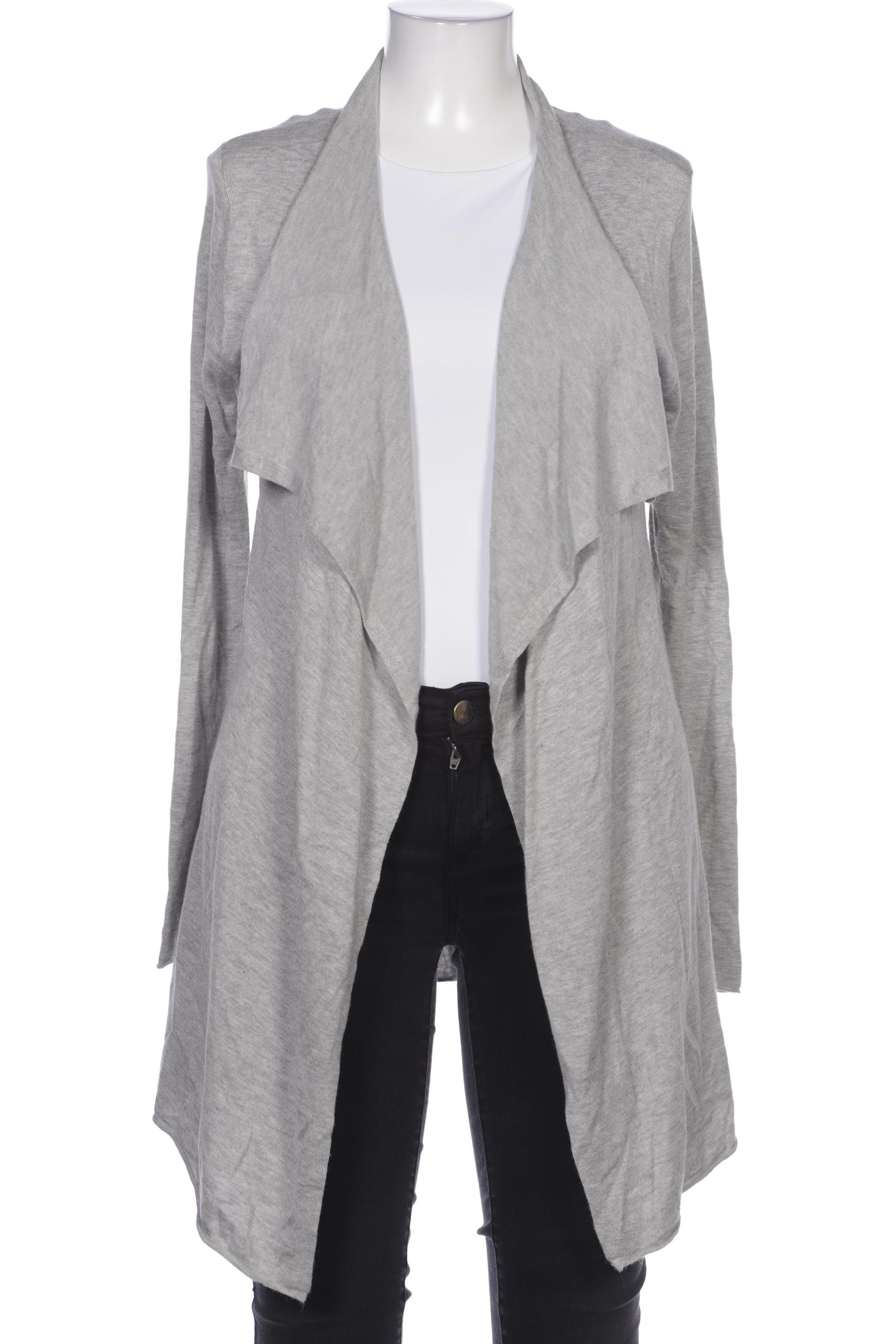 

darling harbour Damen Strickjacke, grau, Gr. 44