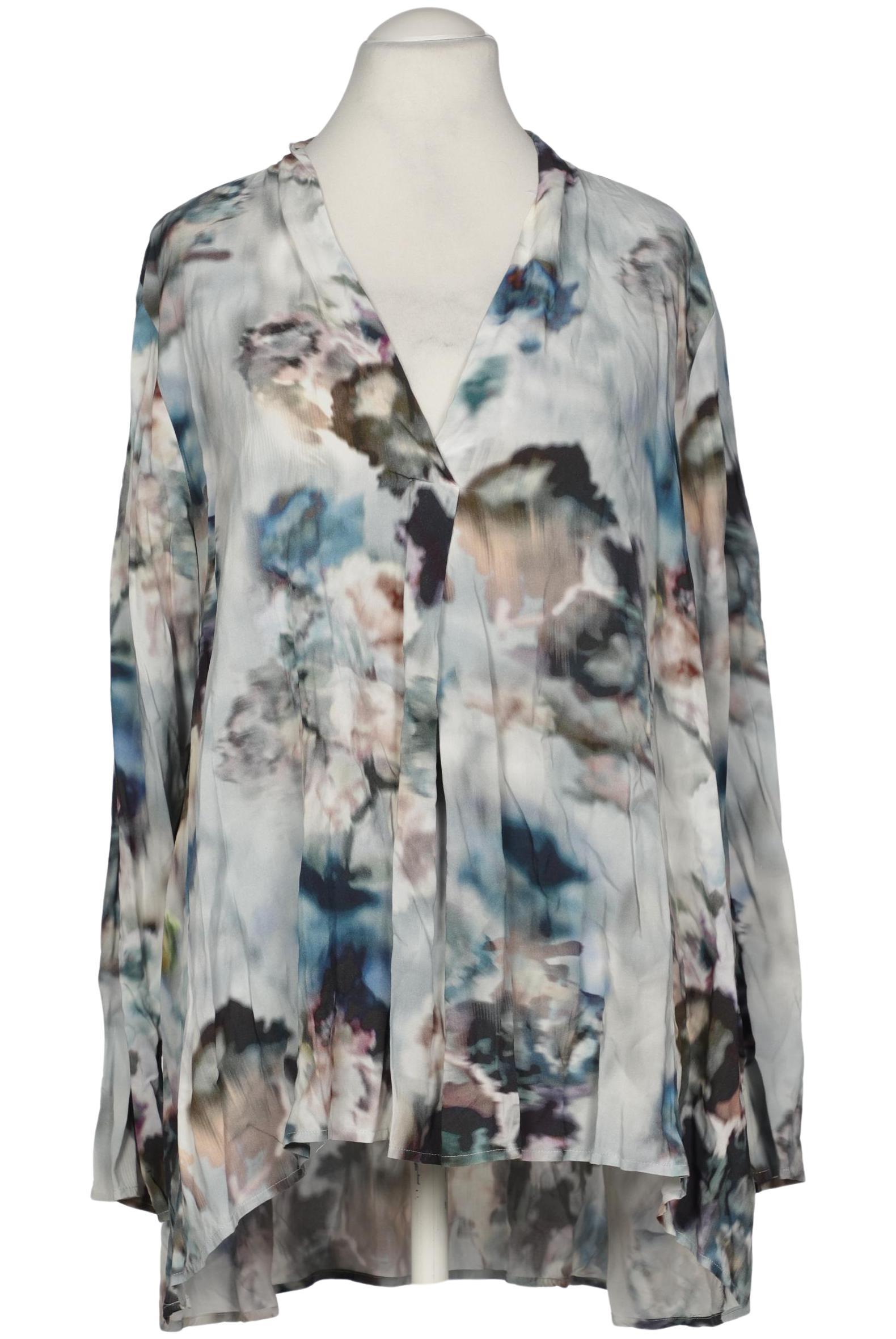 

darling harbour Damen Bluse, blau, Gr. 52