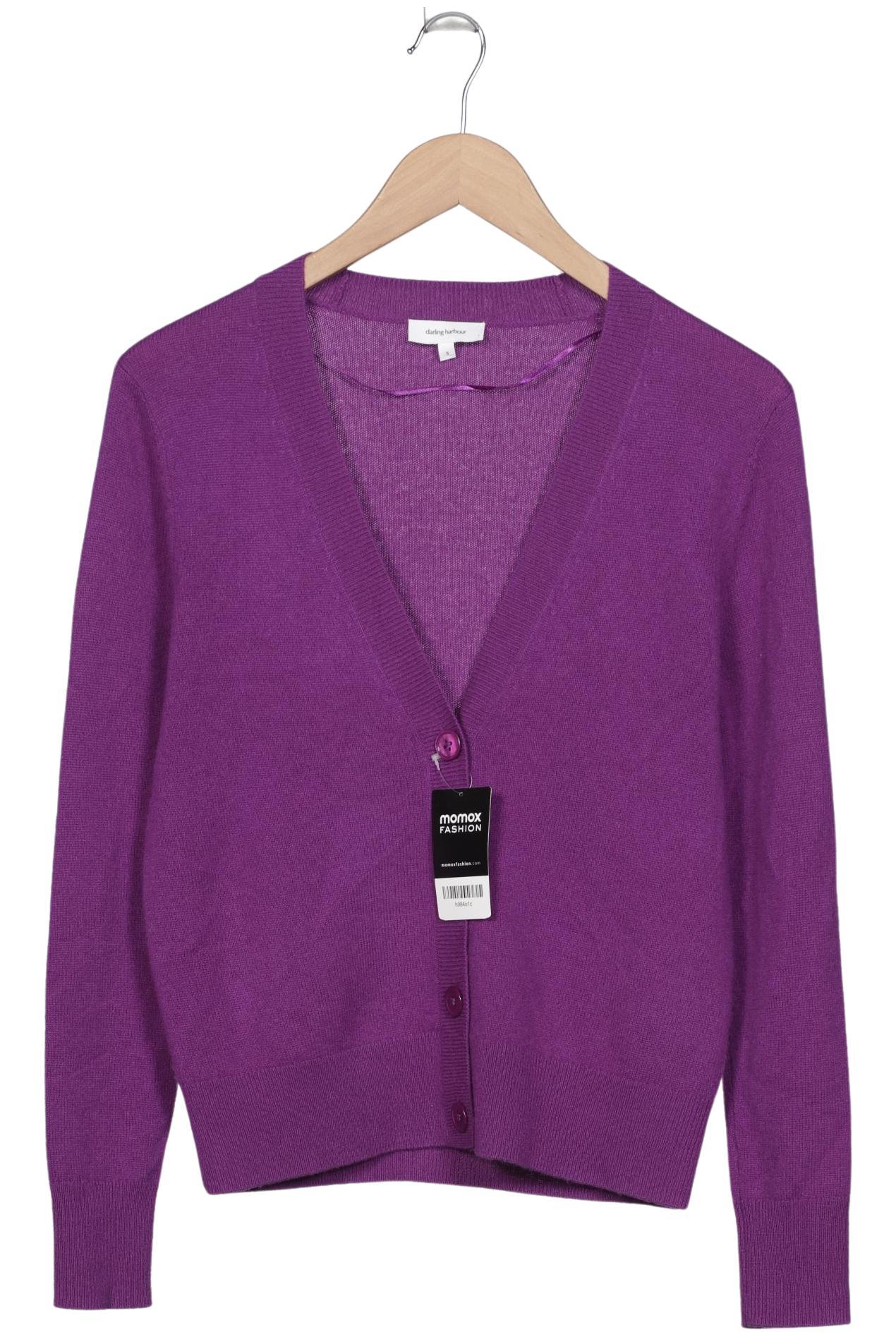

darling harbour Damen Strickjacke, flieder, Gr. 36