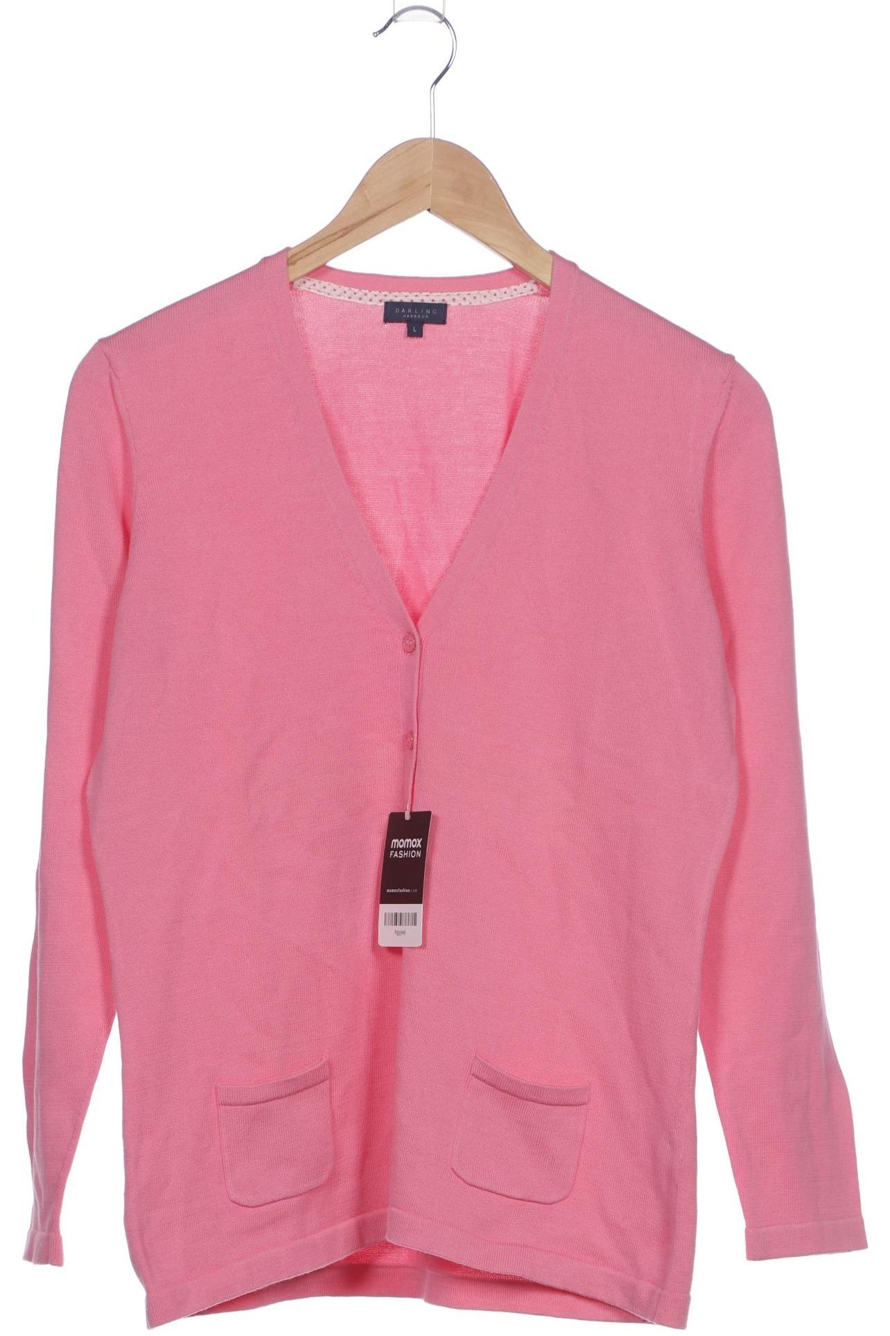 

darling harbour Damen Strickjacke, pink, Gr. 42