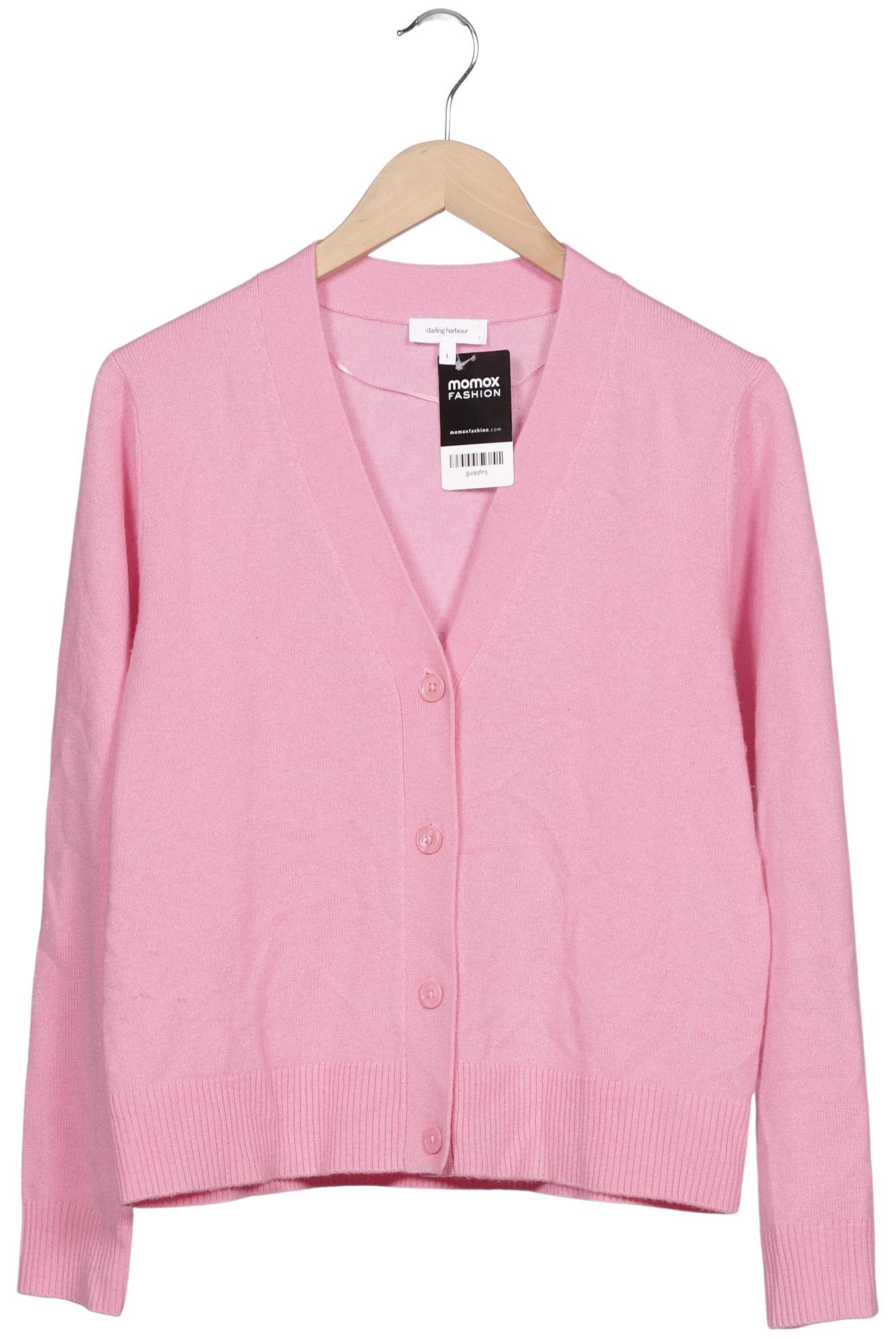 

darling harbour Damen Strickjacke, pink, Gr. 42