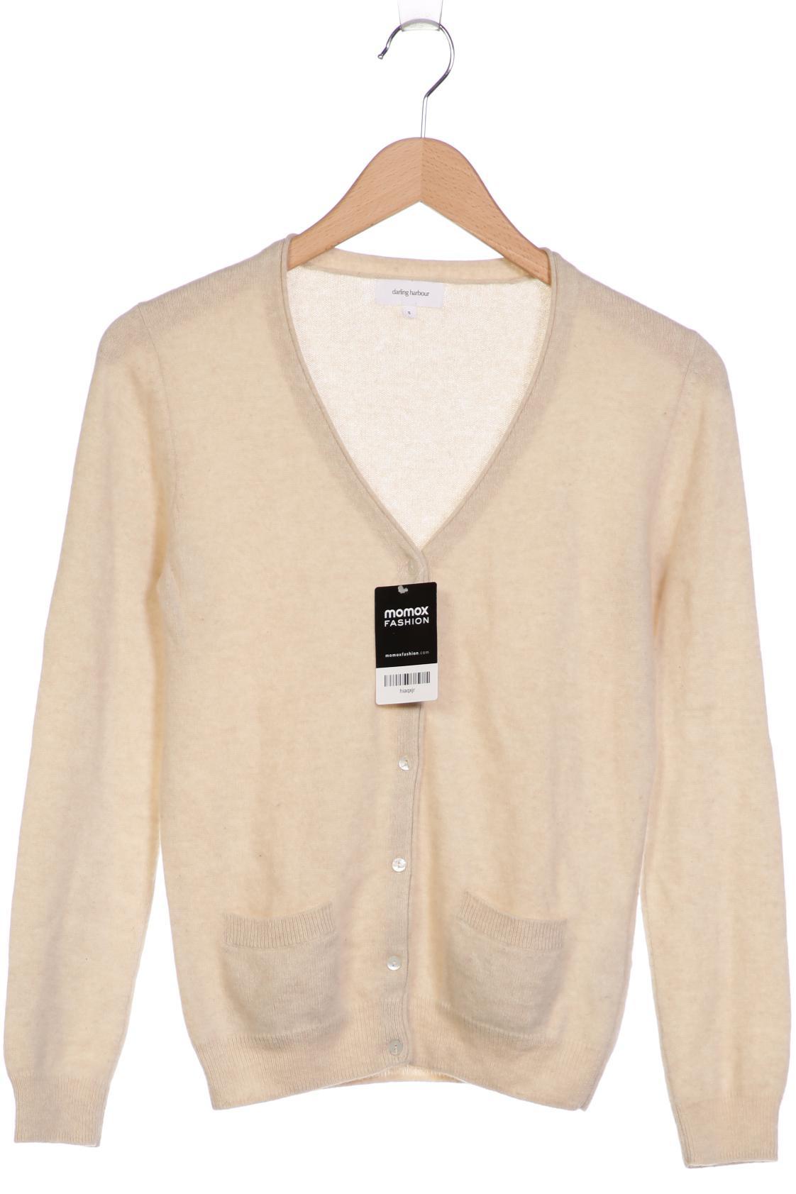 

darling harbour Damen Strickjacke, cremeweiß, Gr. 36