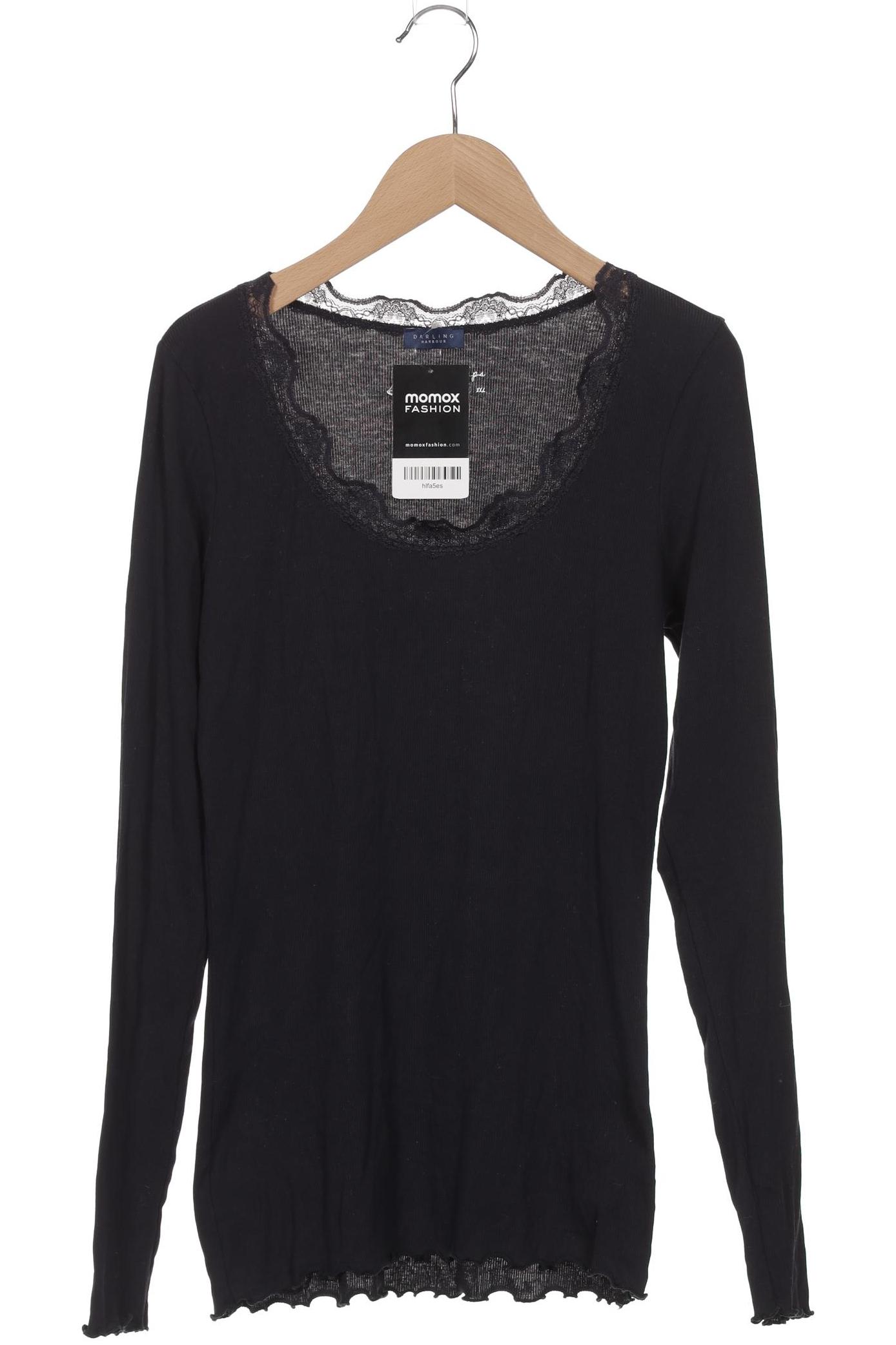 

darling harbour Damen Langarmshirt, marineblau, Gr. 42