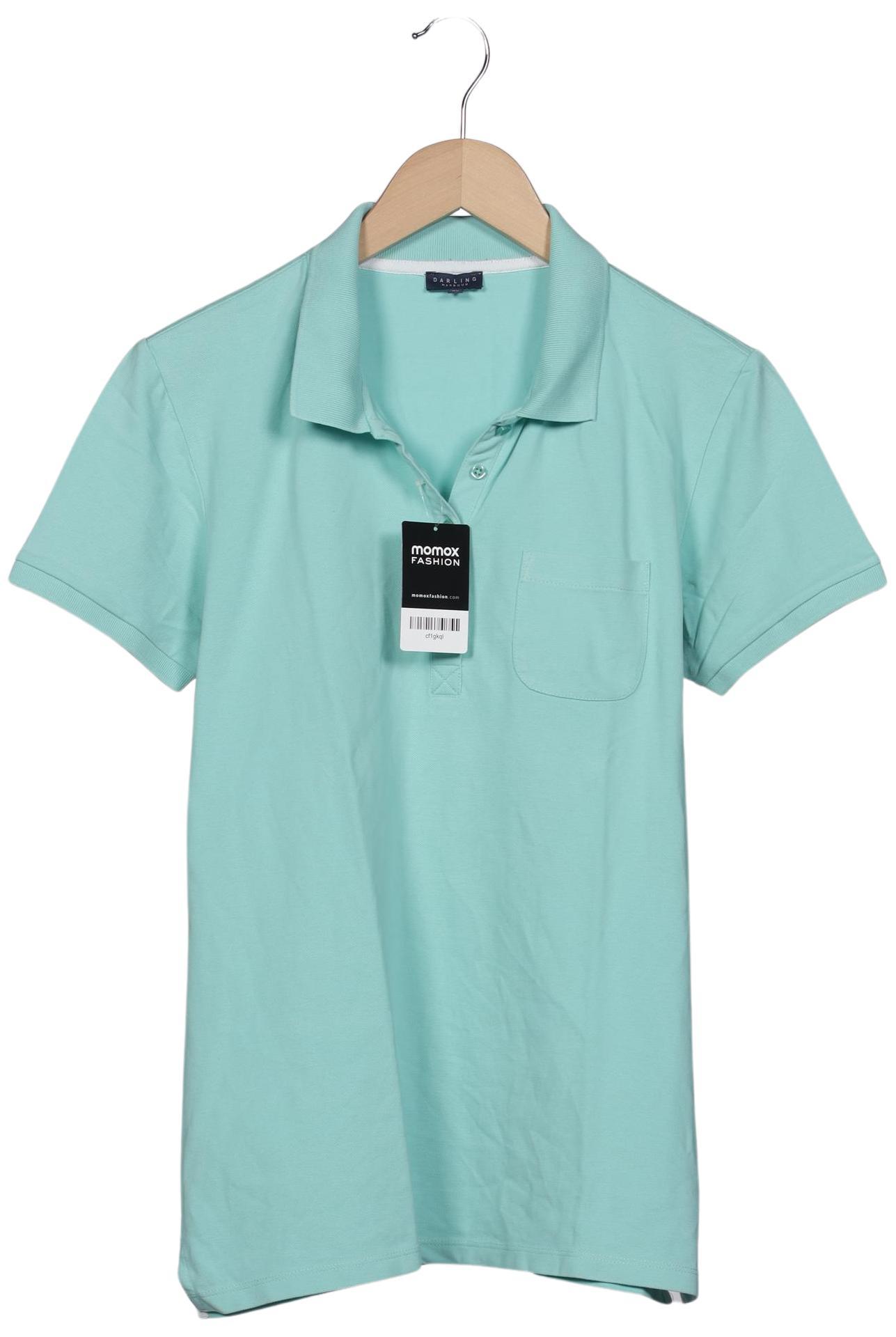 

darling harbour Damen Poloshirt, türkis, Gr. 44