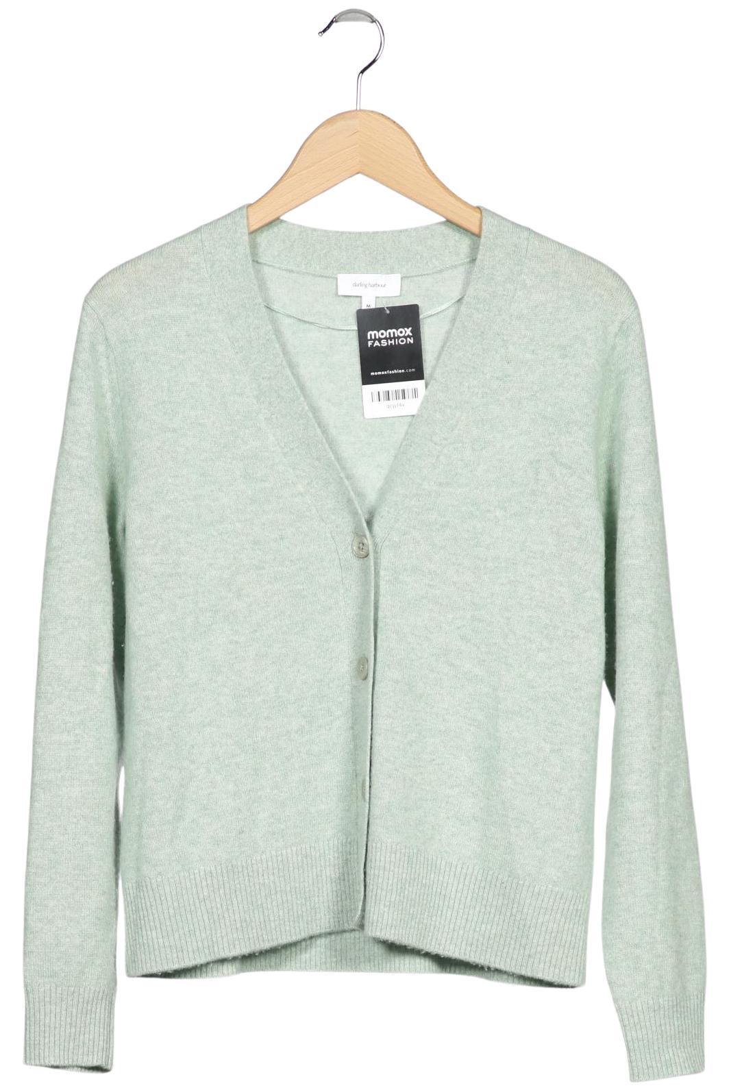 

darling harbour Damen Strickjacke, hellgrün, Gr. 38
