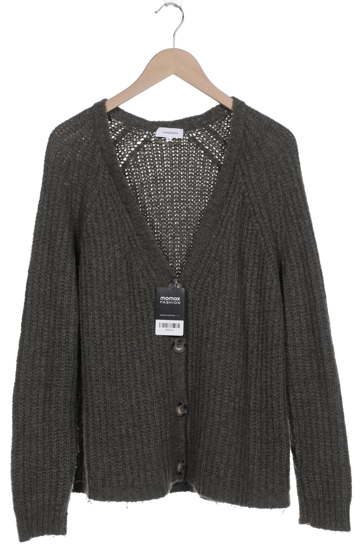 

darling harbour Damen Strickjacke, grün
