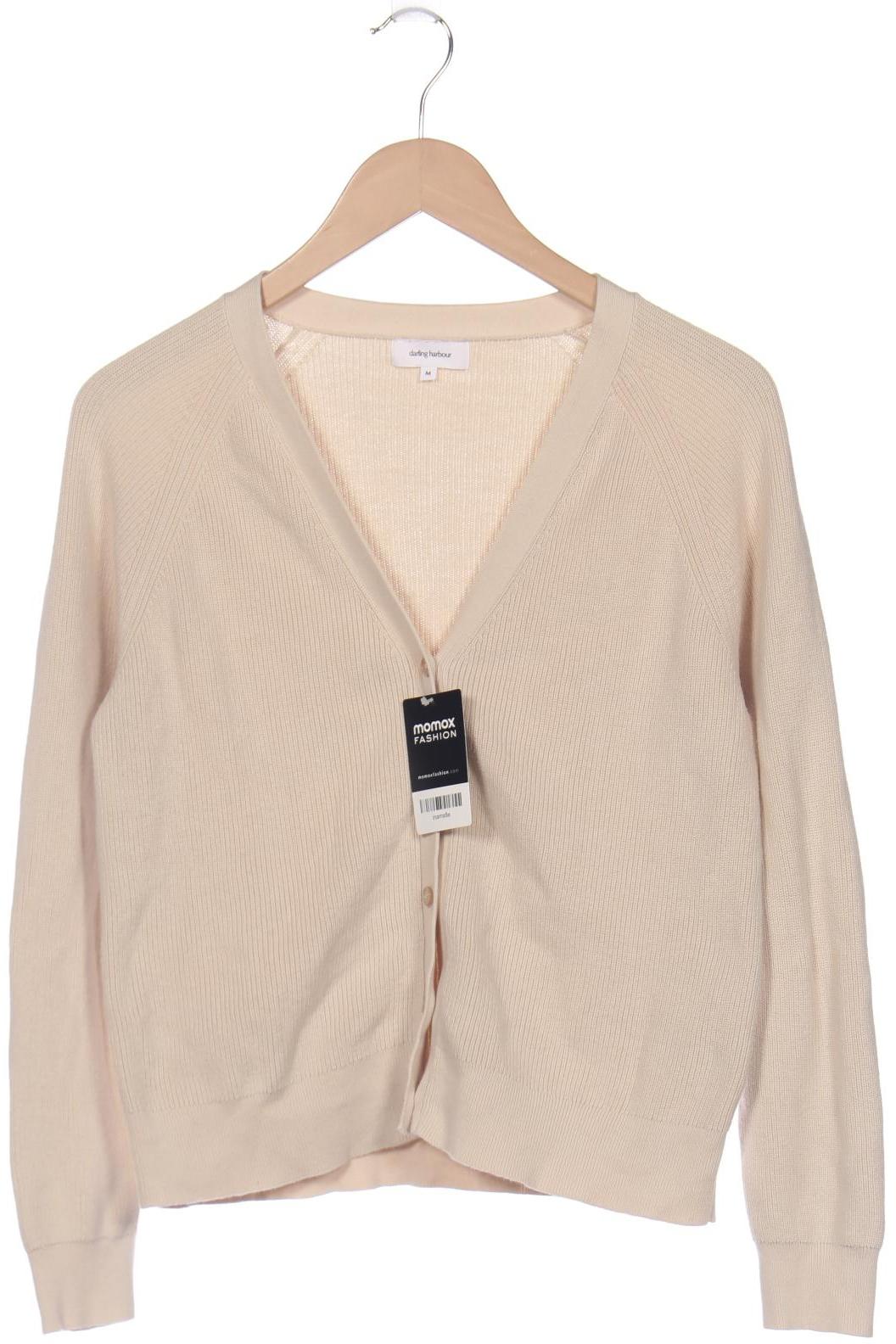 

darling harbour Damen Strickjacke, beige, Gr. 38