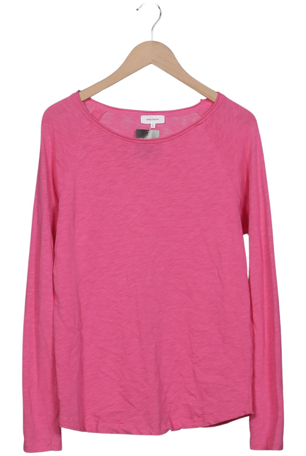

darling harbour Damen Langarmshirt, pink, Gr. 42