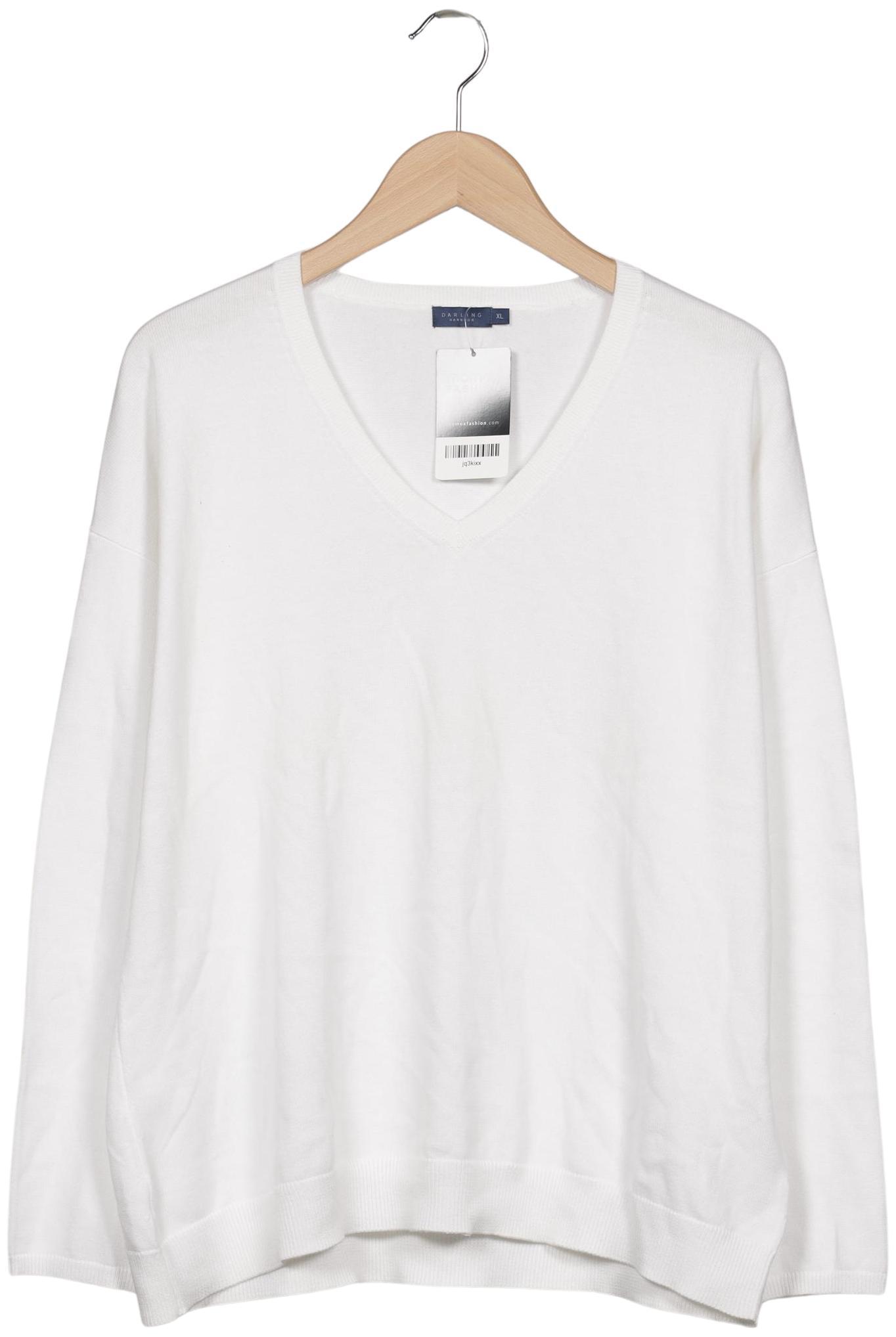 

darling harbour Damen Pullover, weiß, Gr. 44
