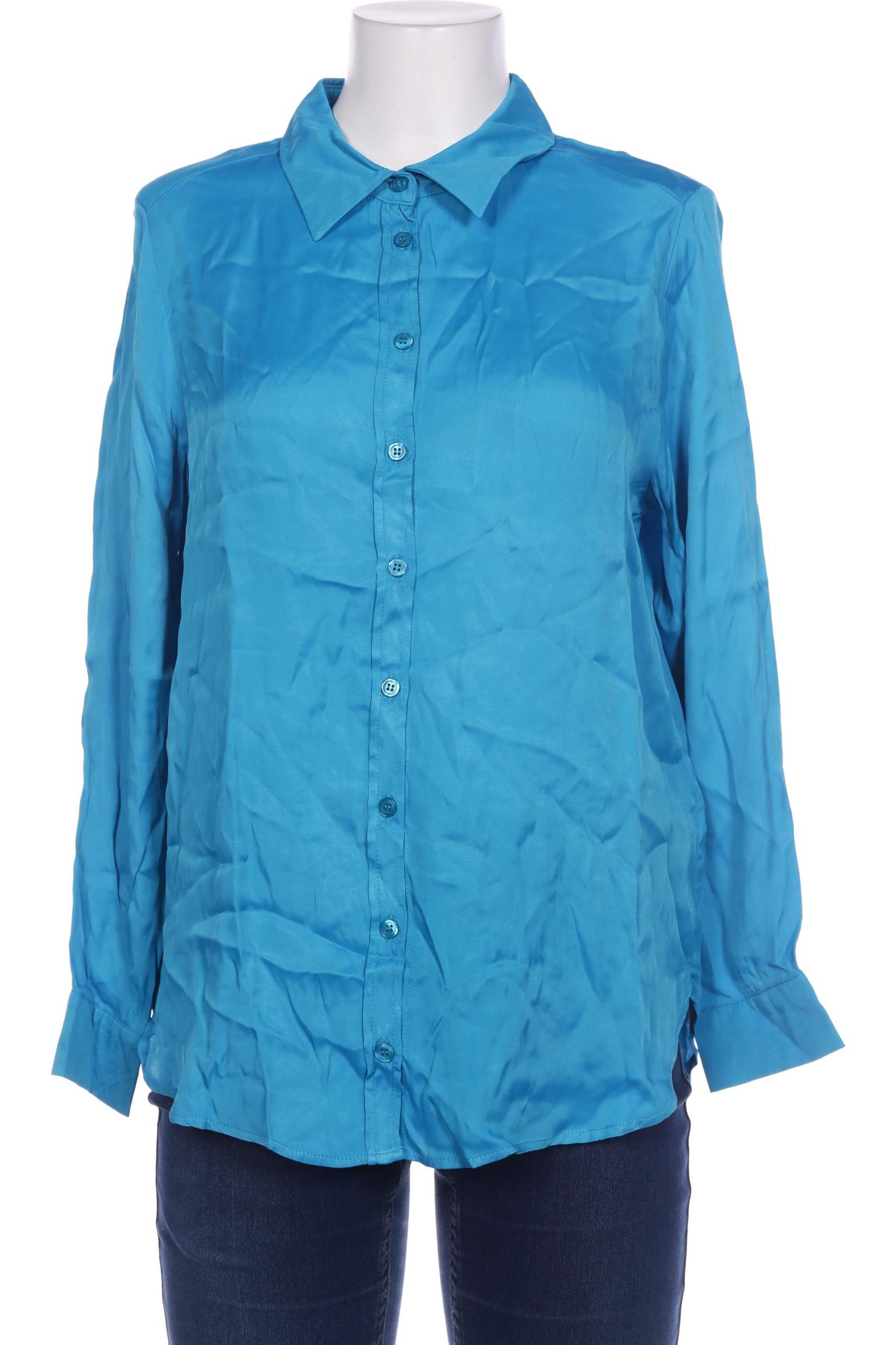 

darling harbour Damen Bluse, blau, Gr. 40