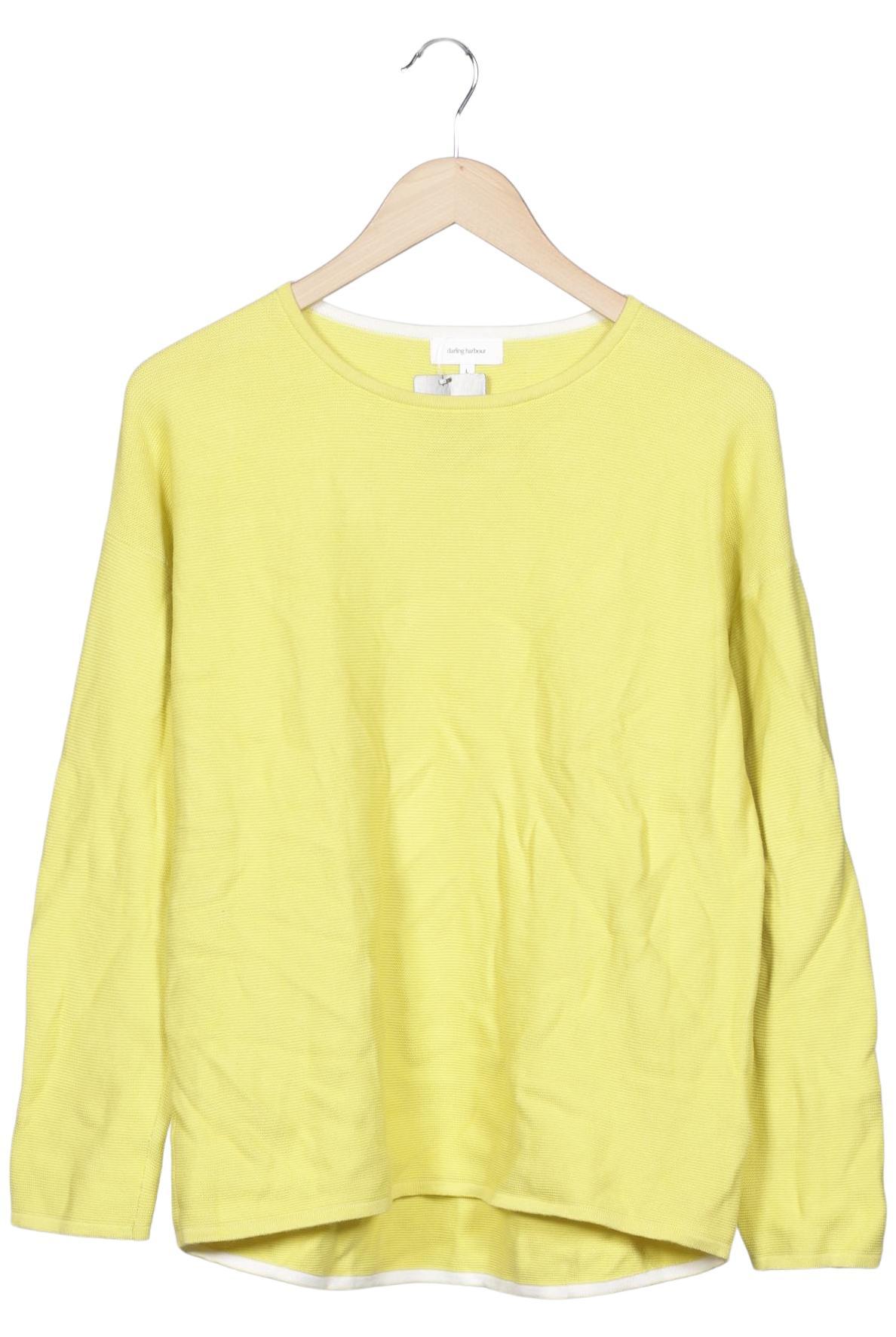 

darling harbour Damen Pullover, gelb, Gr. 42