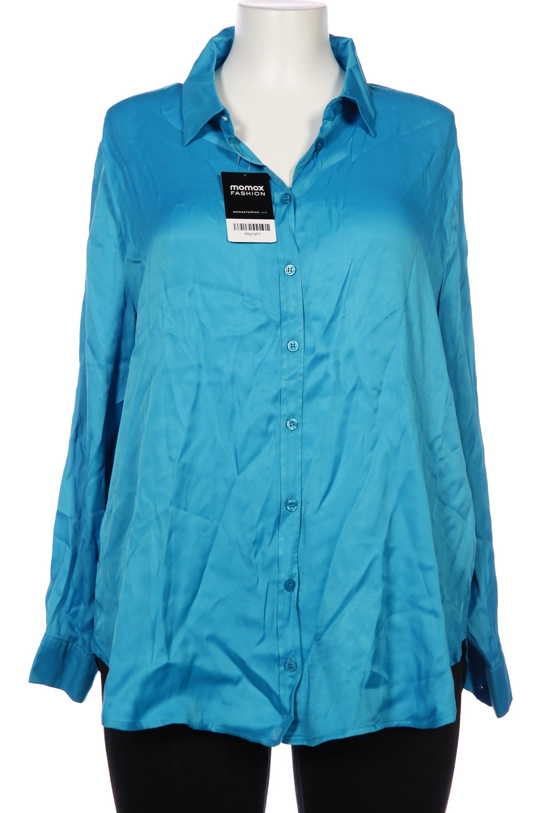 

darling harbour Damen Bluse, blau, Gr. 46
