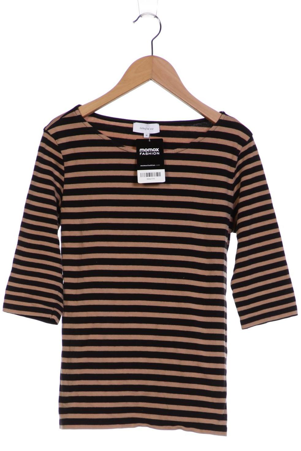 

darling harbour Damen Langarmshirt, beige