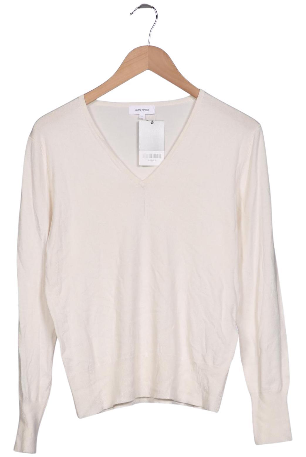

darling harbour Damen Pullover, cremeweiß, Gr. 36