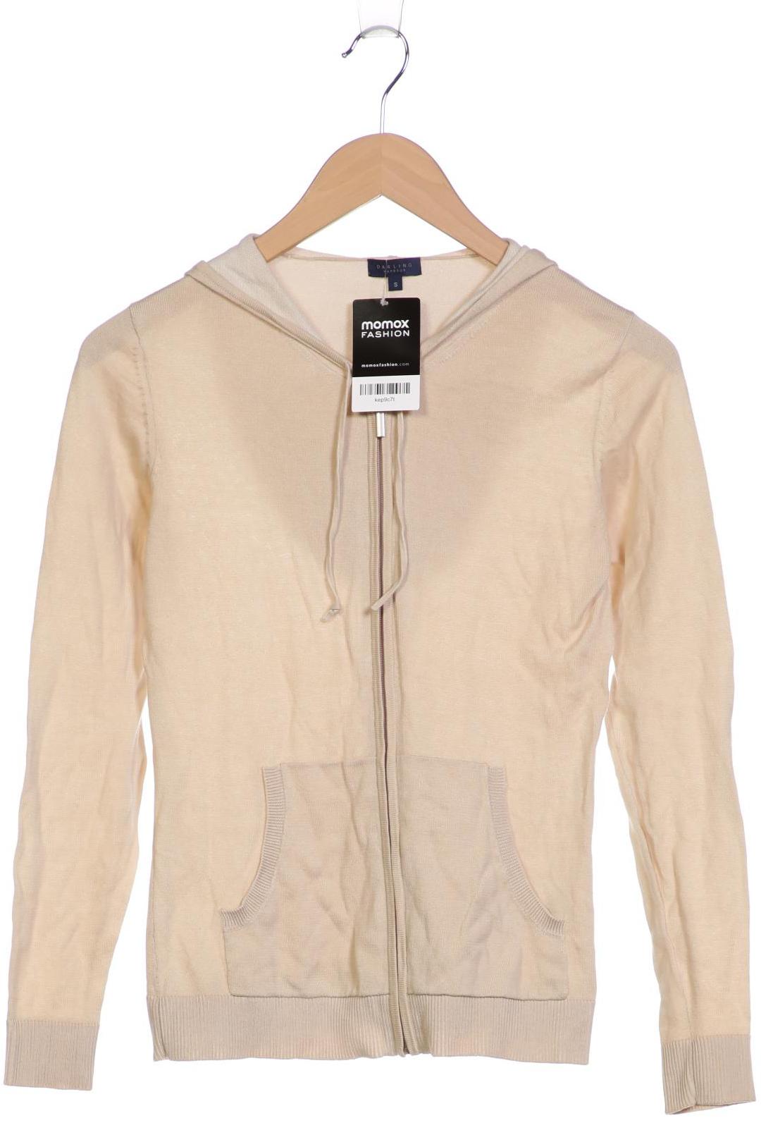 

darling harbour Damen Strickjacke, beige, Gr. 36