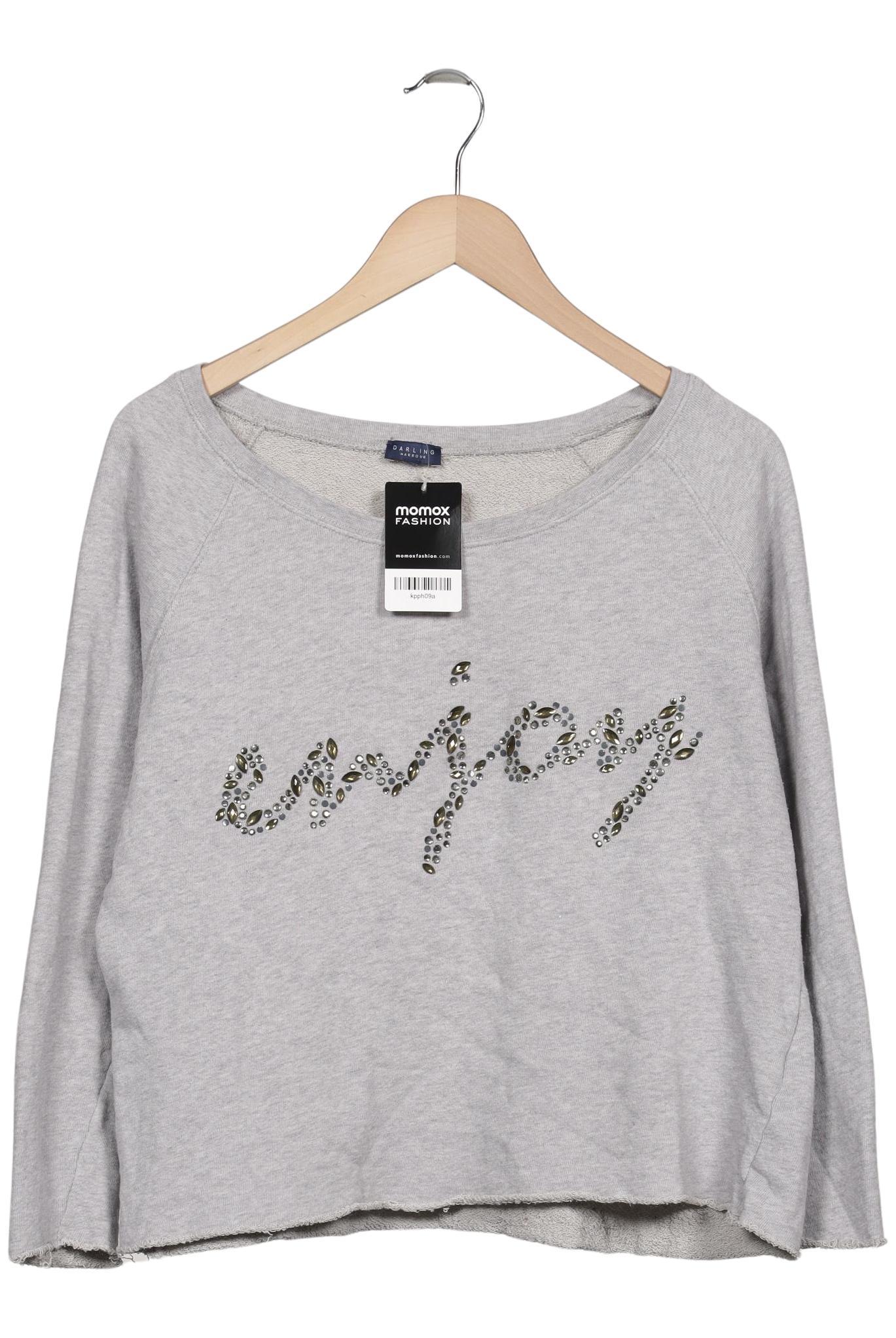 

darling harbour Damen Sweatshirt, grau, Gr. 42