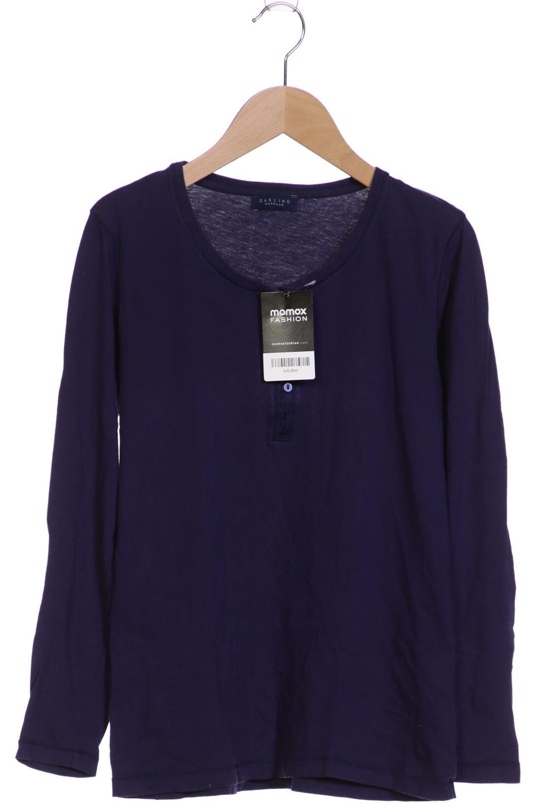 

darling harbour Damen Langarmshirt, marineblau