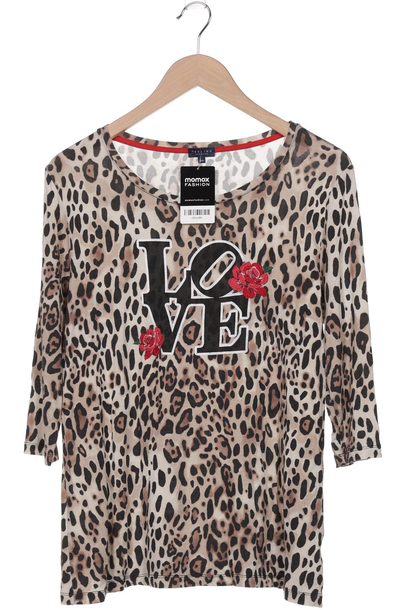 

darling harbour Damen Langarmshirt, braun, Gr. 46