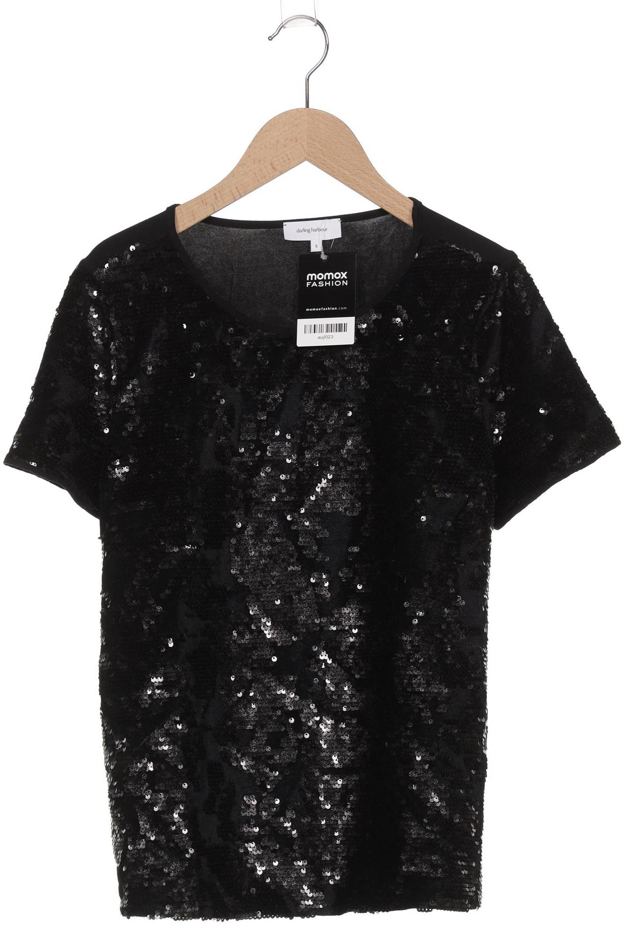 

darling harbour Damen T-Shirt, schwarz, Gr. 36