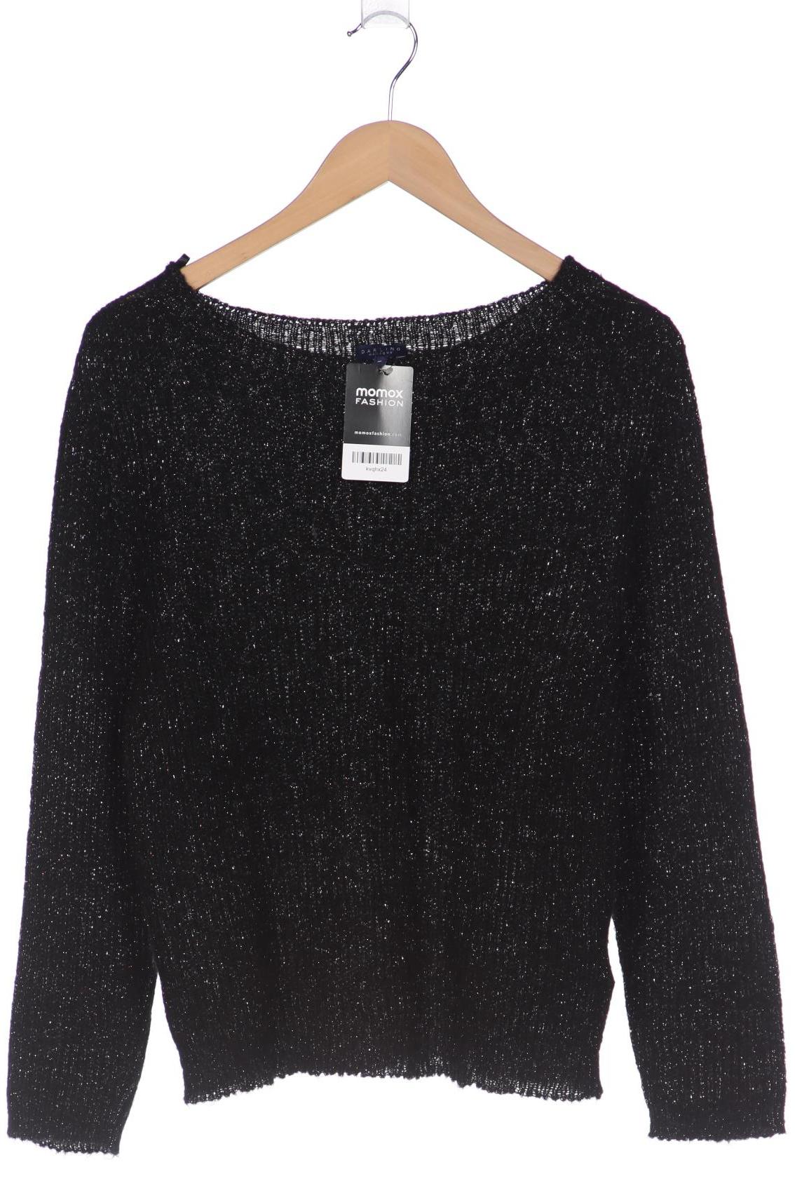 

darling harbour Damen Pullover, schwarz