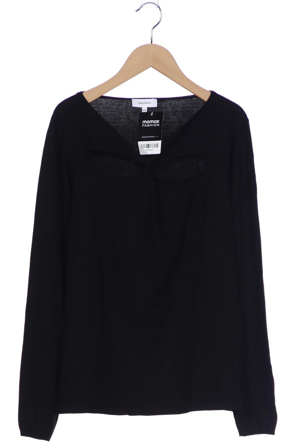 

darling harbour Damen Pullover, schwarz, Gr. 46