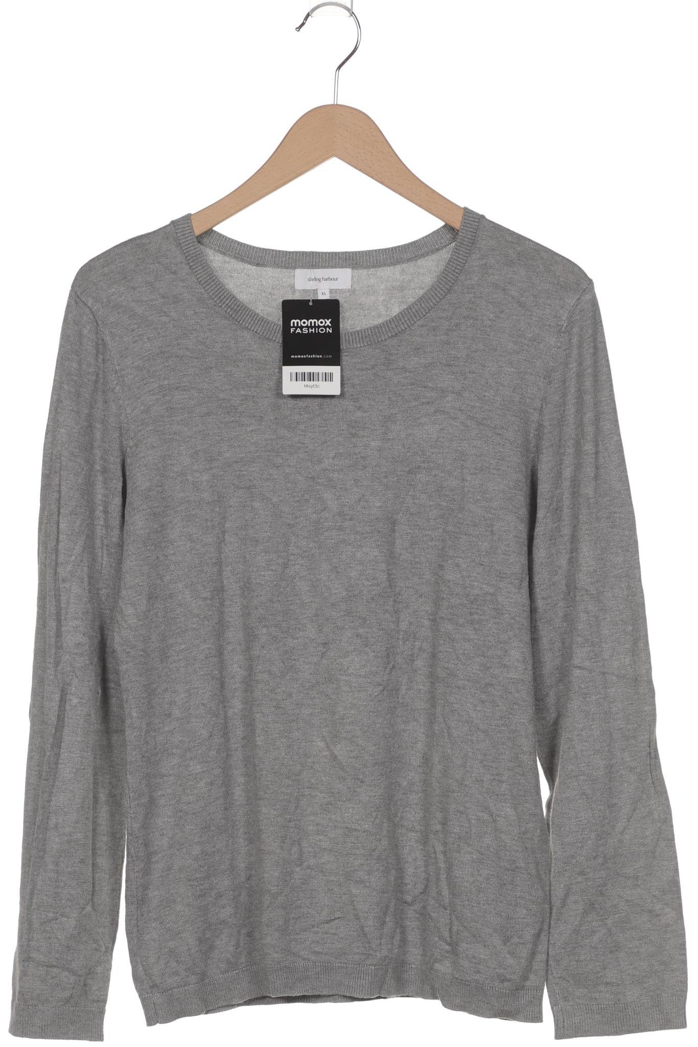 

darling harbour Damen Pullover, grau, Gr. 44