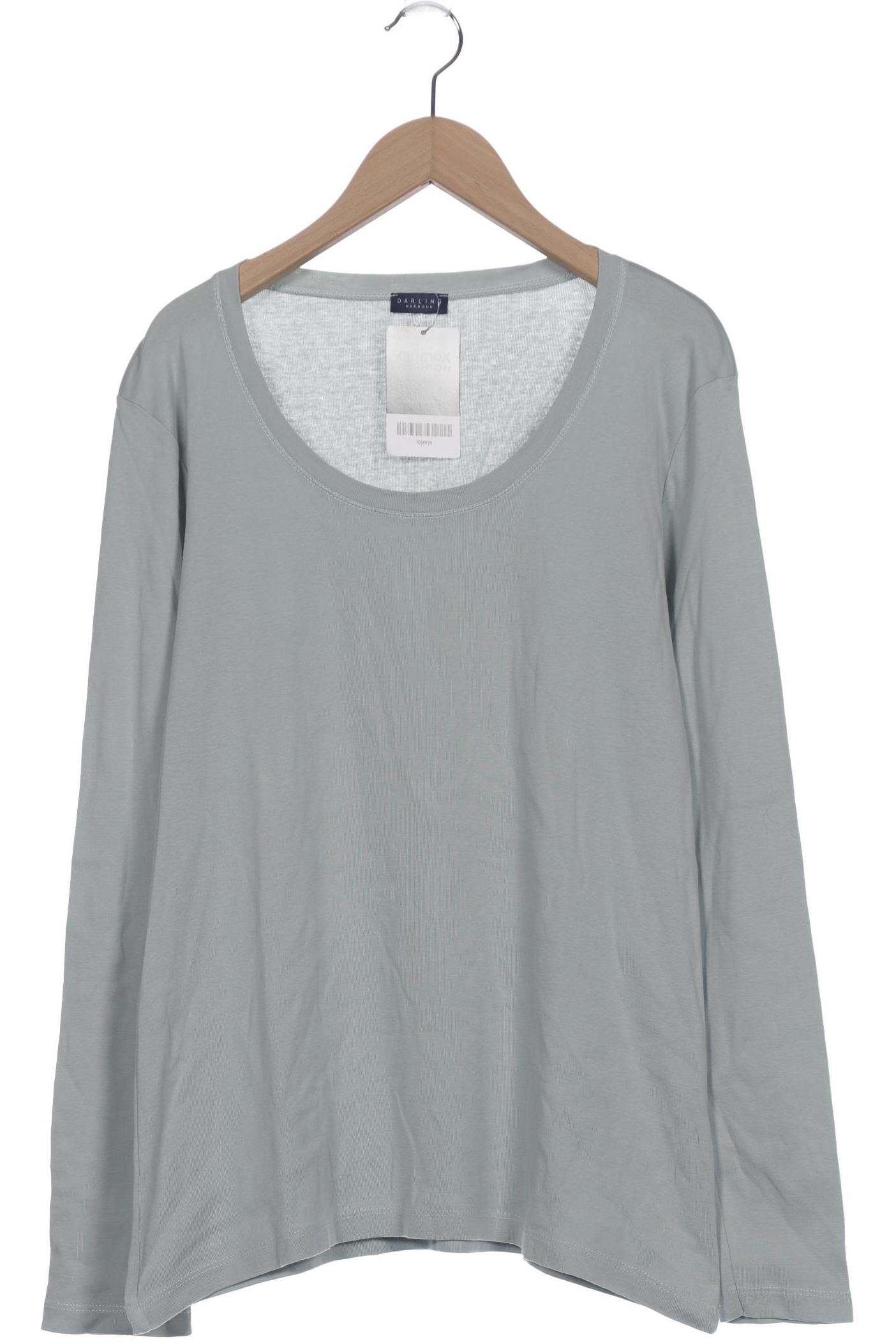

darling harbour Damen Langarmshirt, hellblau, Gr. 46