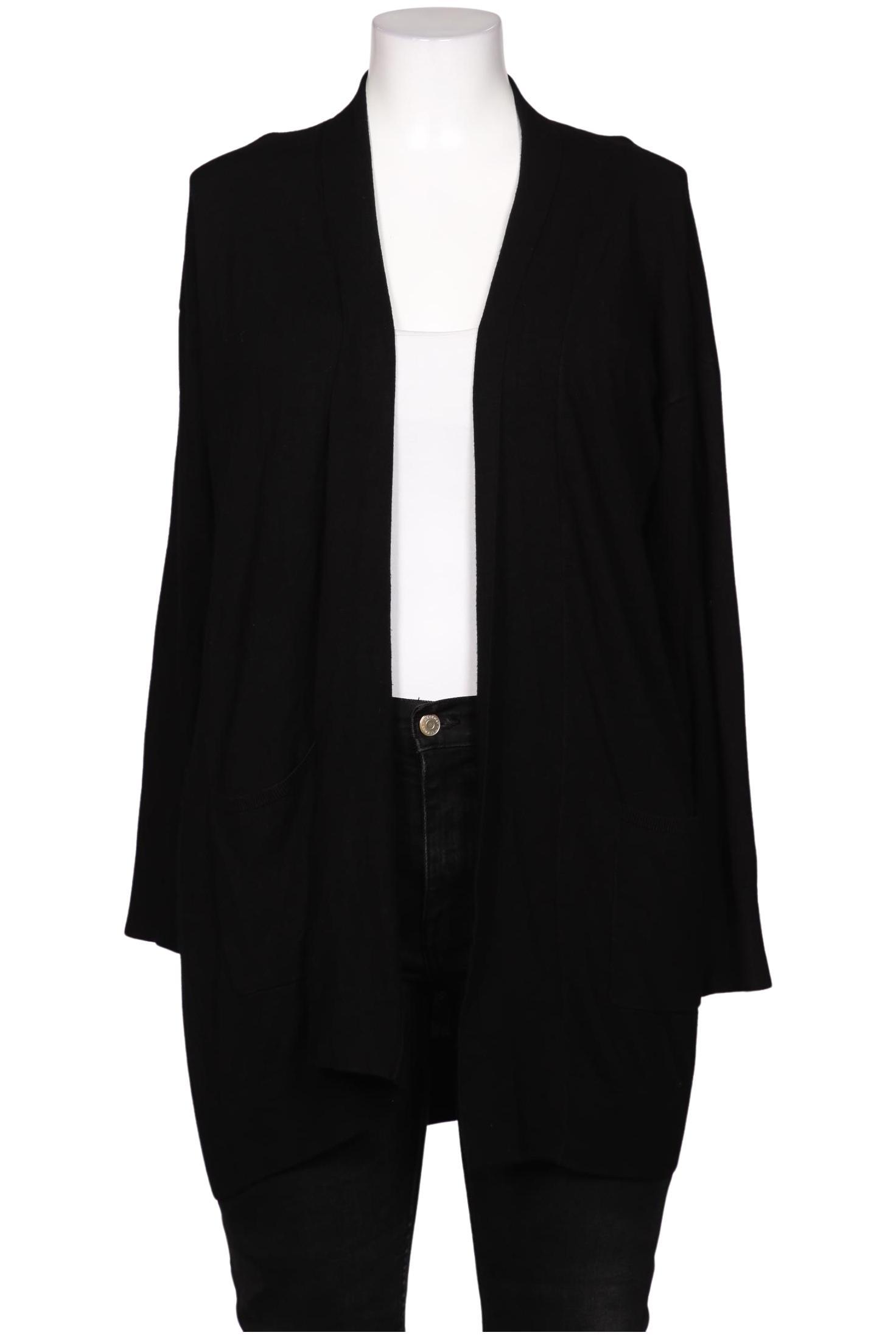 

darling harbour Damen Strickjacke, schwarz, Gr. 44