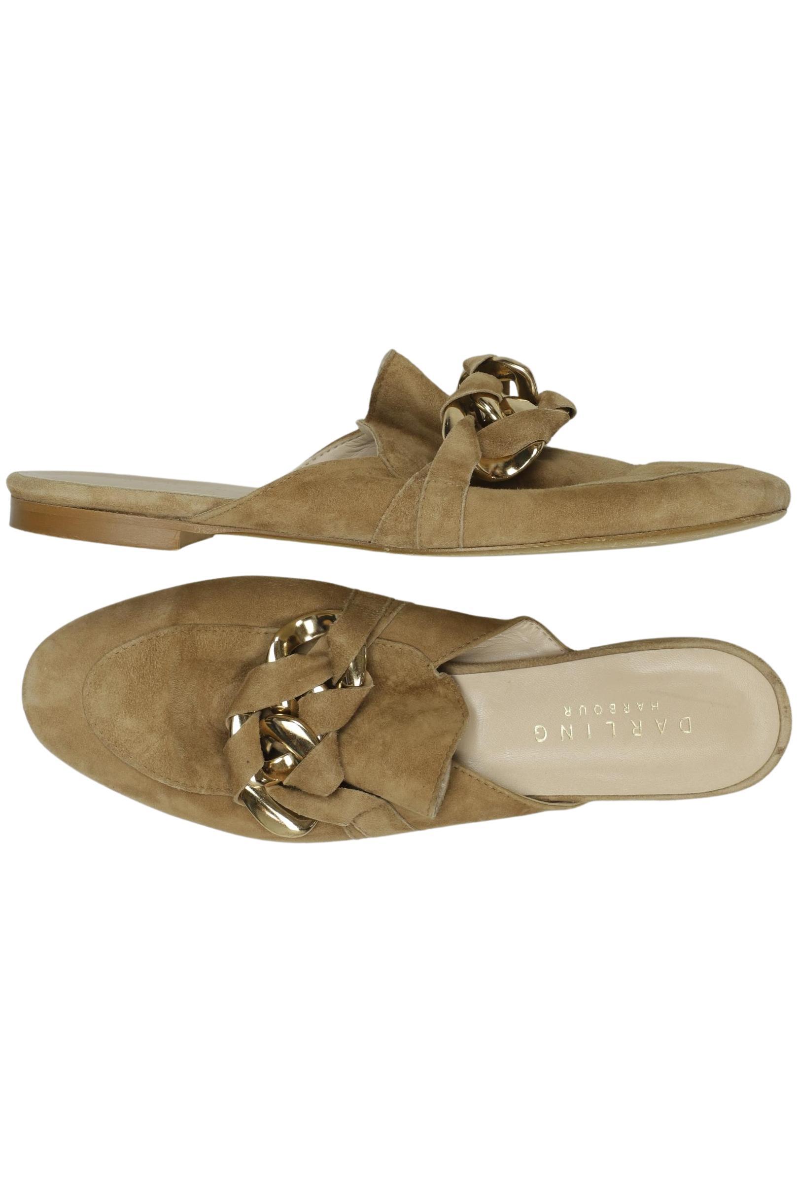 

darling harbour Damen Sandale, beige, Gr. 40