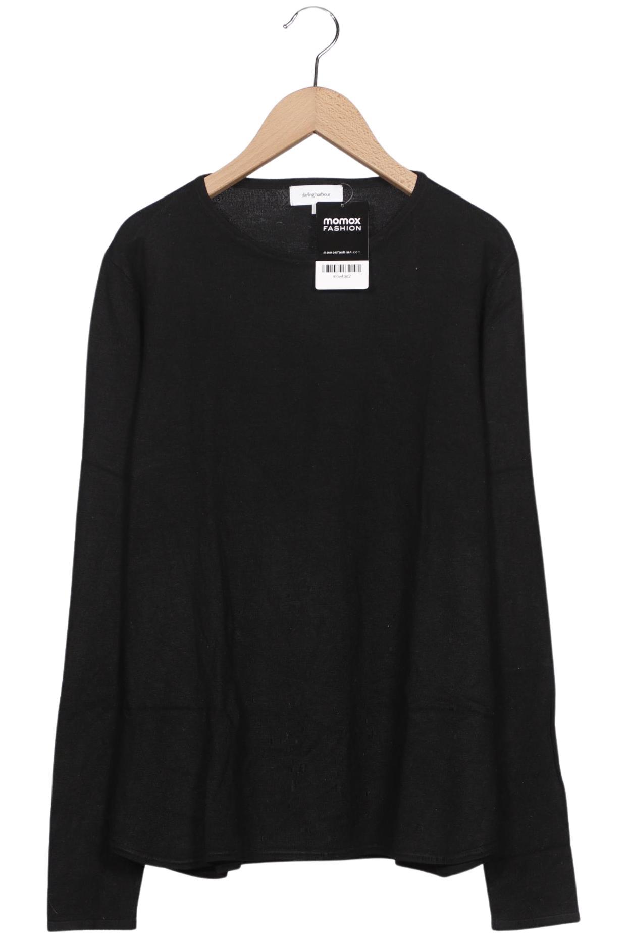

darling harbour Damen Pullover, schwarz, Gr. 38