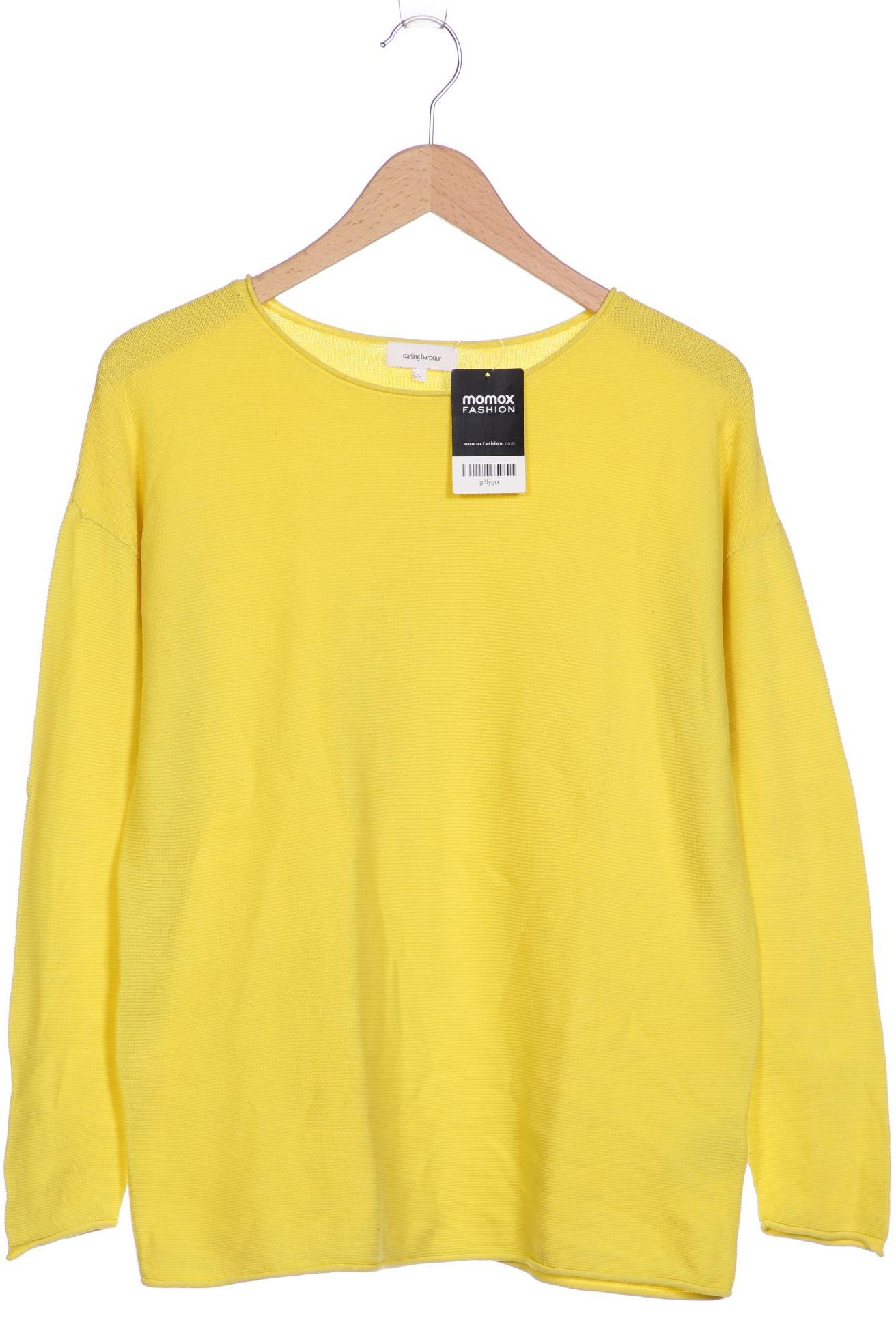 

darling harbour Damen Pullover, gelb