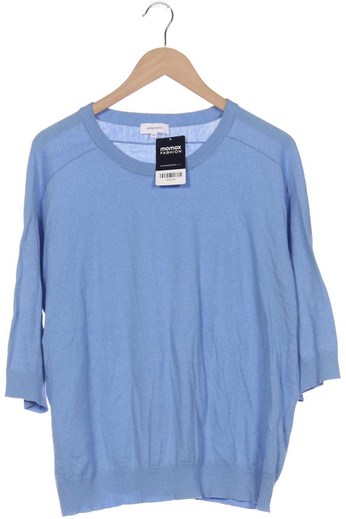 

darling harbour Damen Pullover, blau, Gr. 46