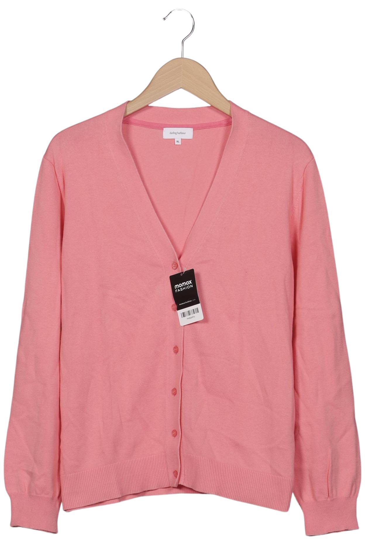 

darling harbour Damen Strickjacke, pink, Gr. 44