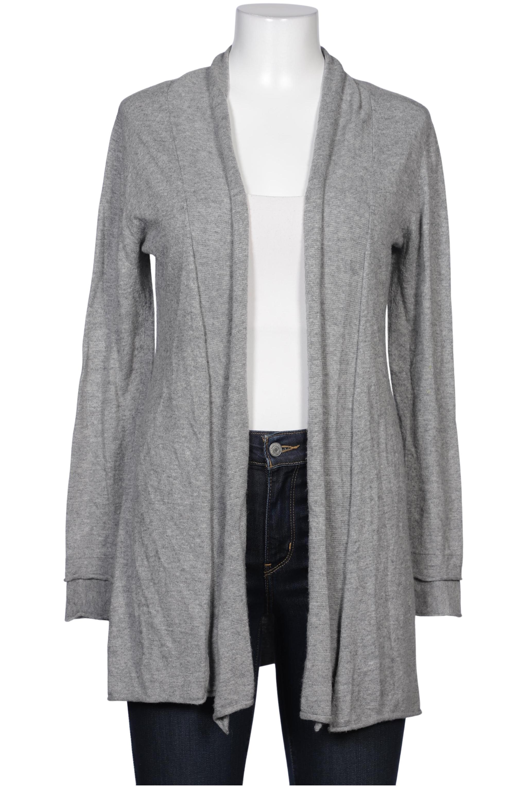 

darling harbour Damen Strickjacke, grau, Gr. 38