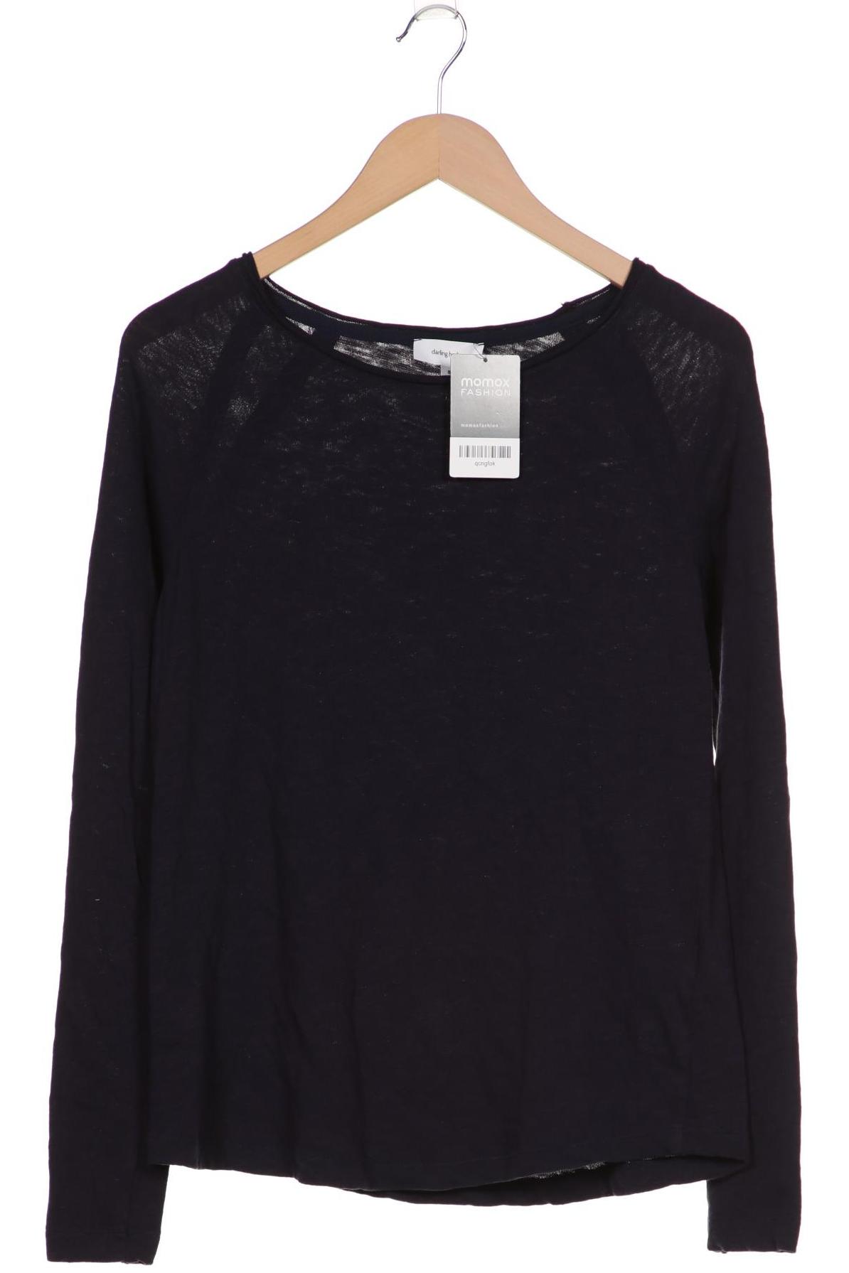 

darling harbour Damen Langarmshirt, marineblau, Gr. 36